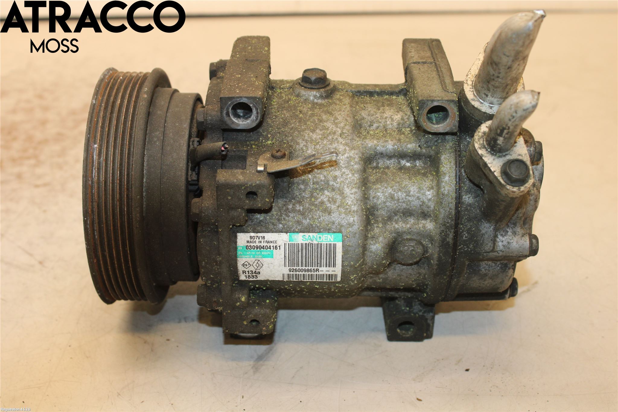 Nissan QASHQAI 10-14 Varme Ac Kompressor