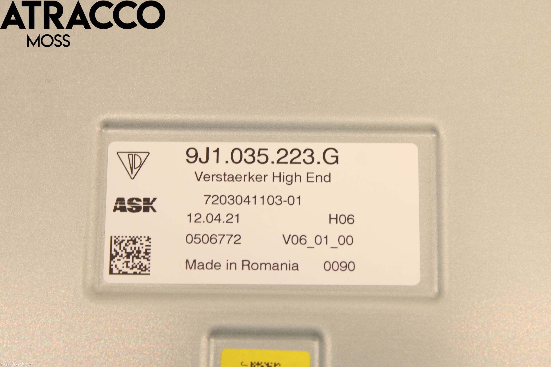 Porsche TAYCAN 20- Stereo Forsterker