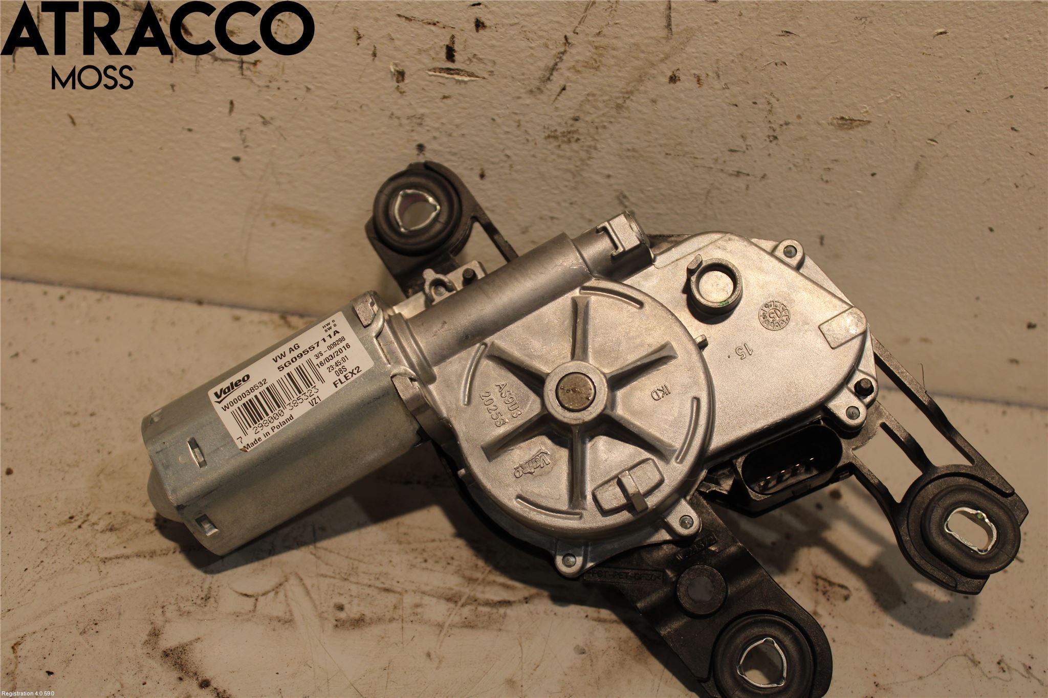 Volkswagen VW GOLF / E-GOLF VII 13-20 Viskermotor Bakluke