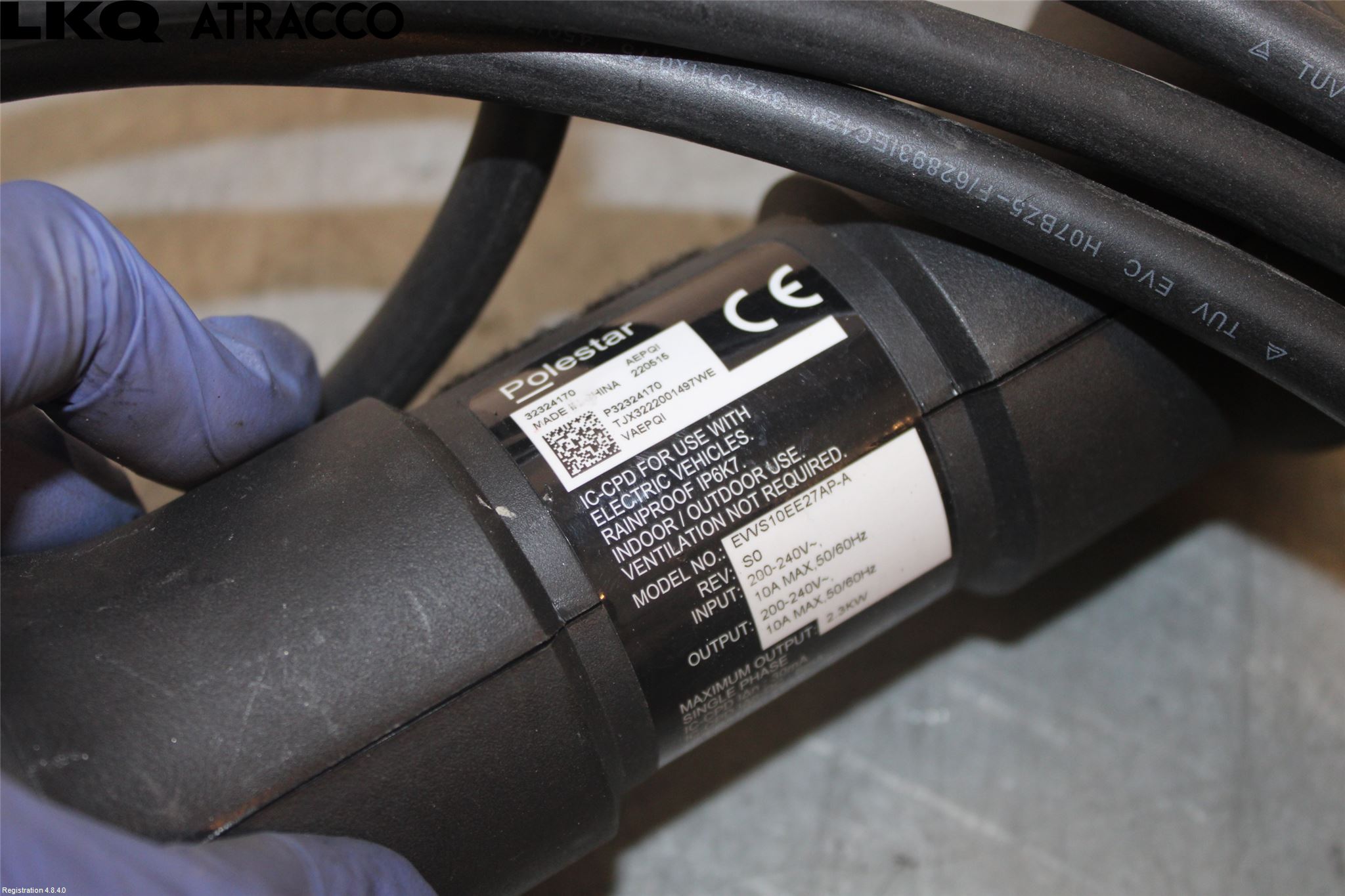 Polestar 2 20- Laddkabel Elbil