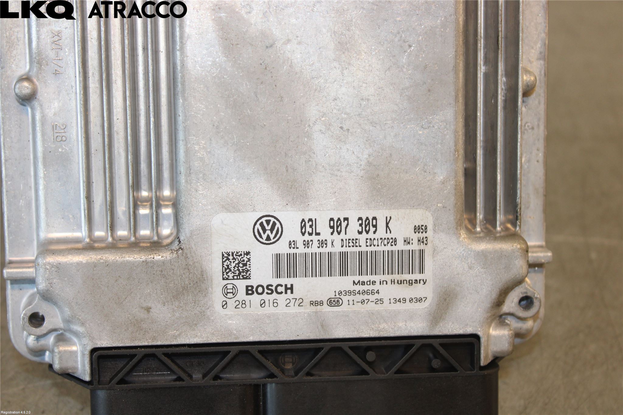 Volkswagen VW TRANSP/CARAVELLE (T5) 04-15 Styreenhet Innsprøytning