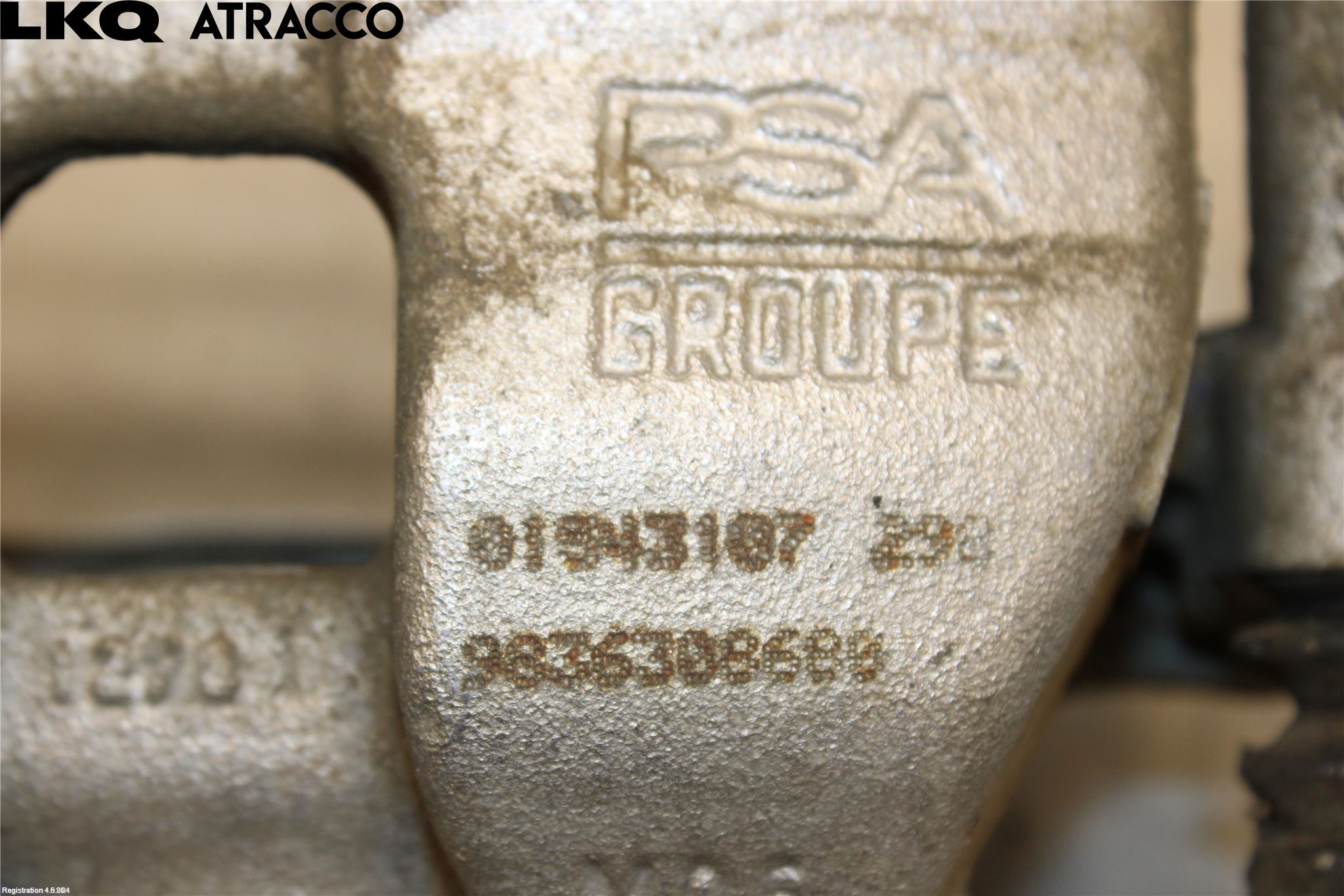 Opel CORSA F, CORSA-E 20- Bremsecaliper Foran Venstre
