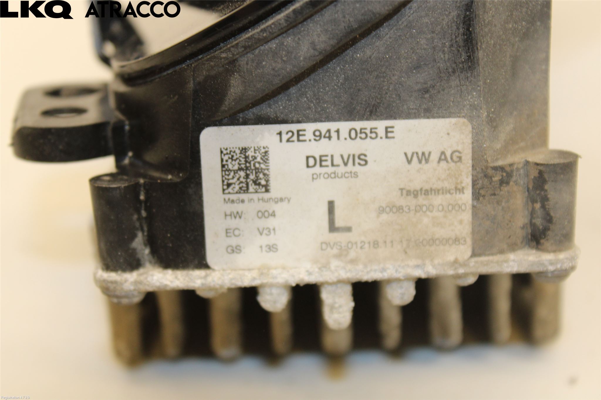 Volkswagen VW UP! / E-UP! Frontlykt-Kurve-Tåkelys