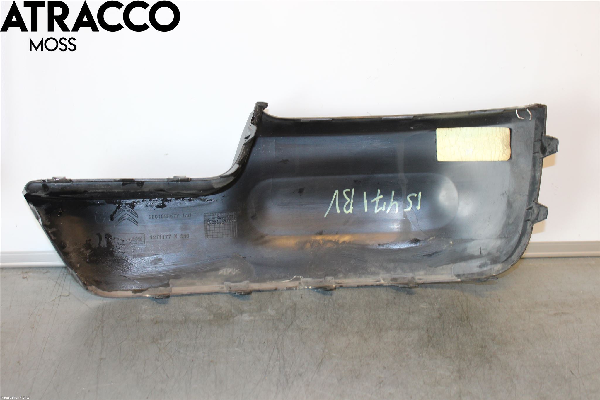 Citroen C4 CACTUS 14-20 Støtfanger Bak Feste