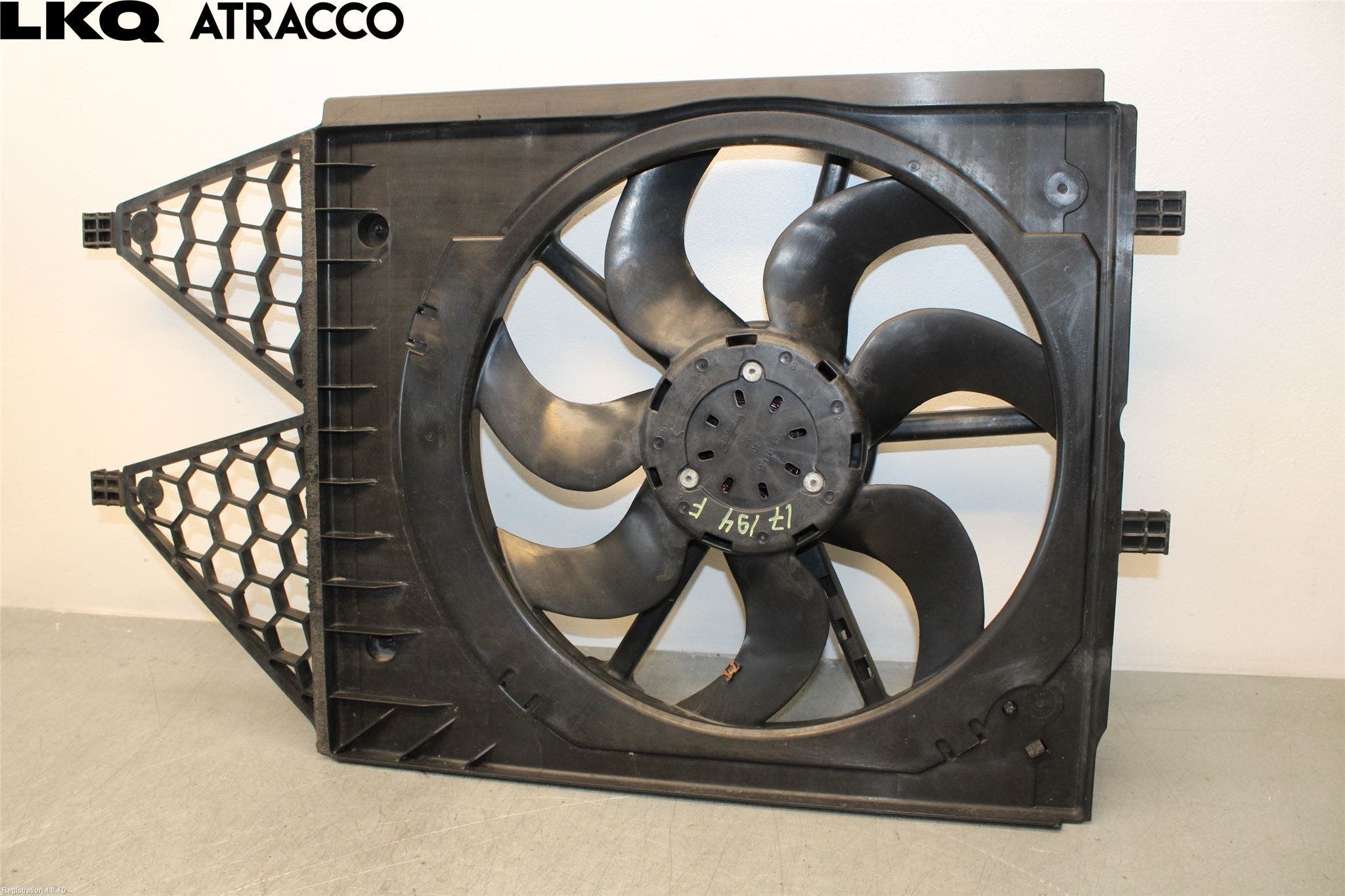 Audi A1/S1 11-18 Kjølevifte Elektrisk