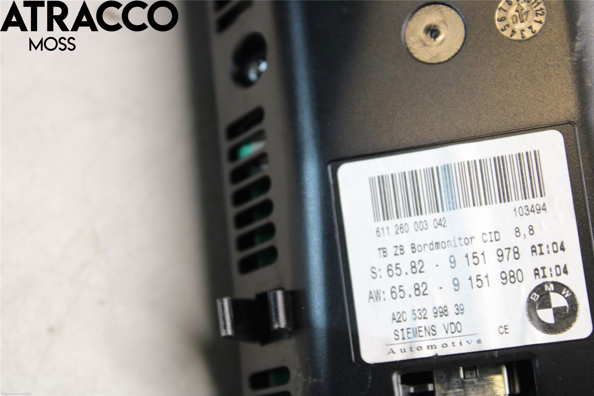 BMW 5 E60/61 Sed/Tou 02-10 Multifunktionsdisplay