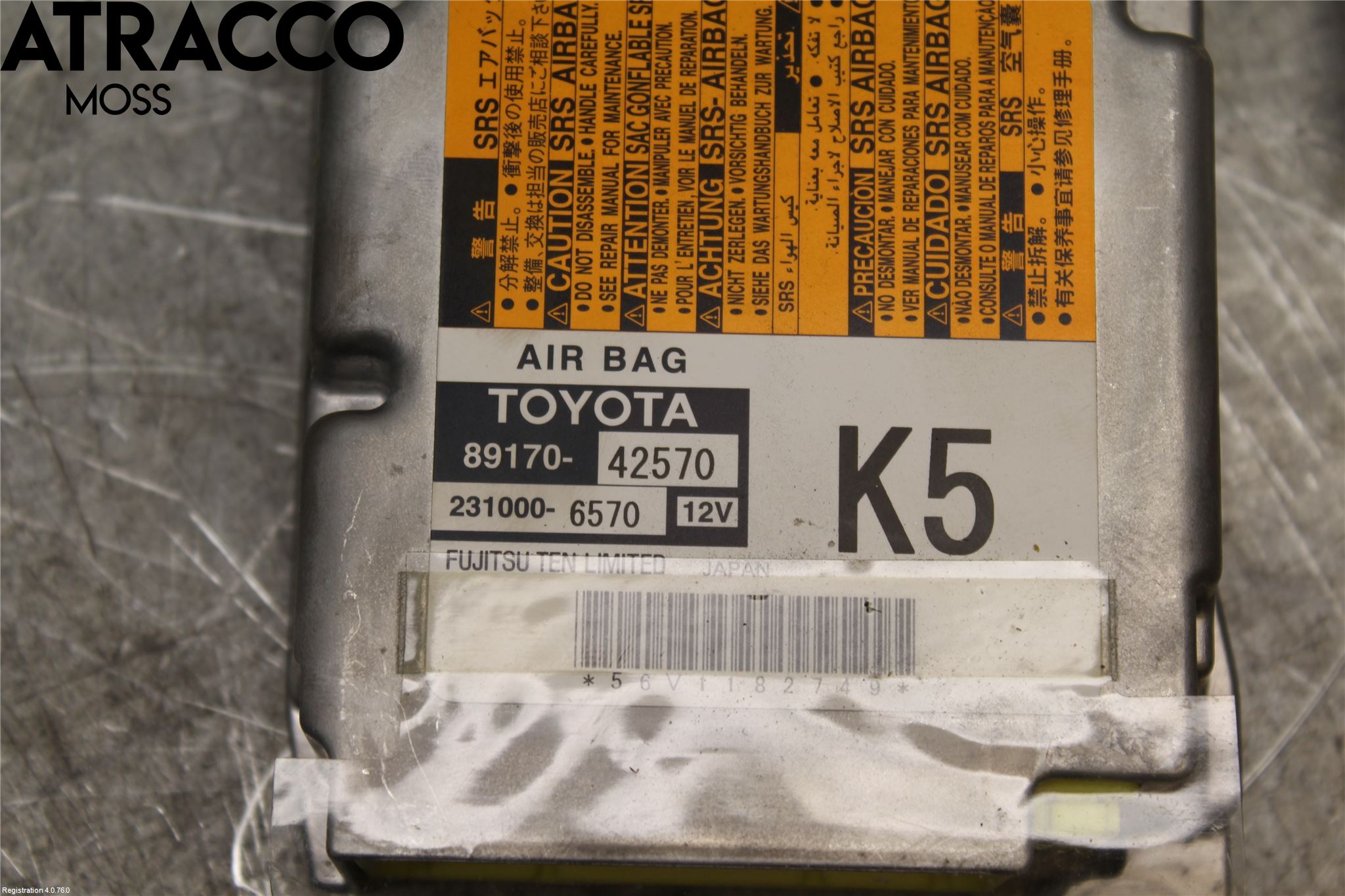 Toyota RAV 4 06-12 Styreenhet Øvrig