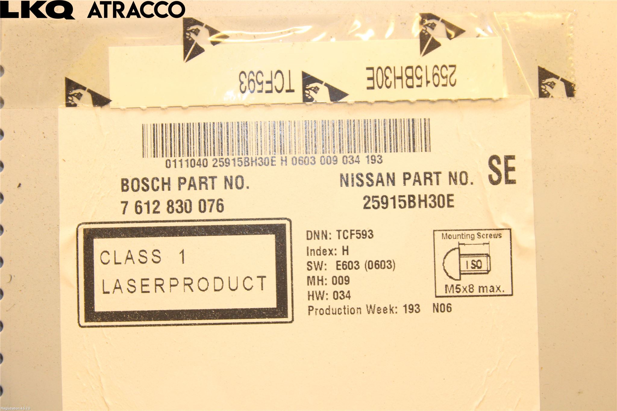 Nissan QASHQAI+2  10-14 Stereo Radio Med Cd