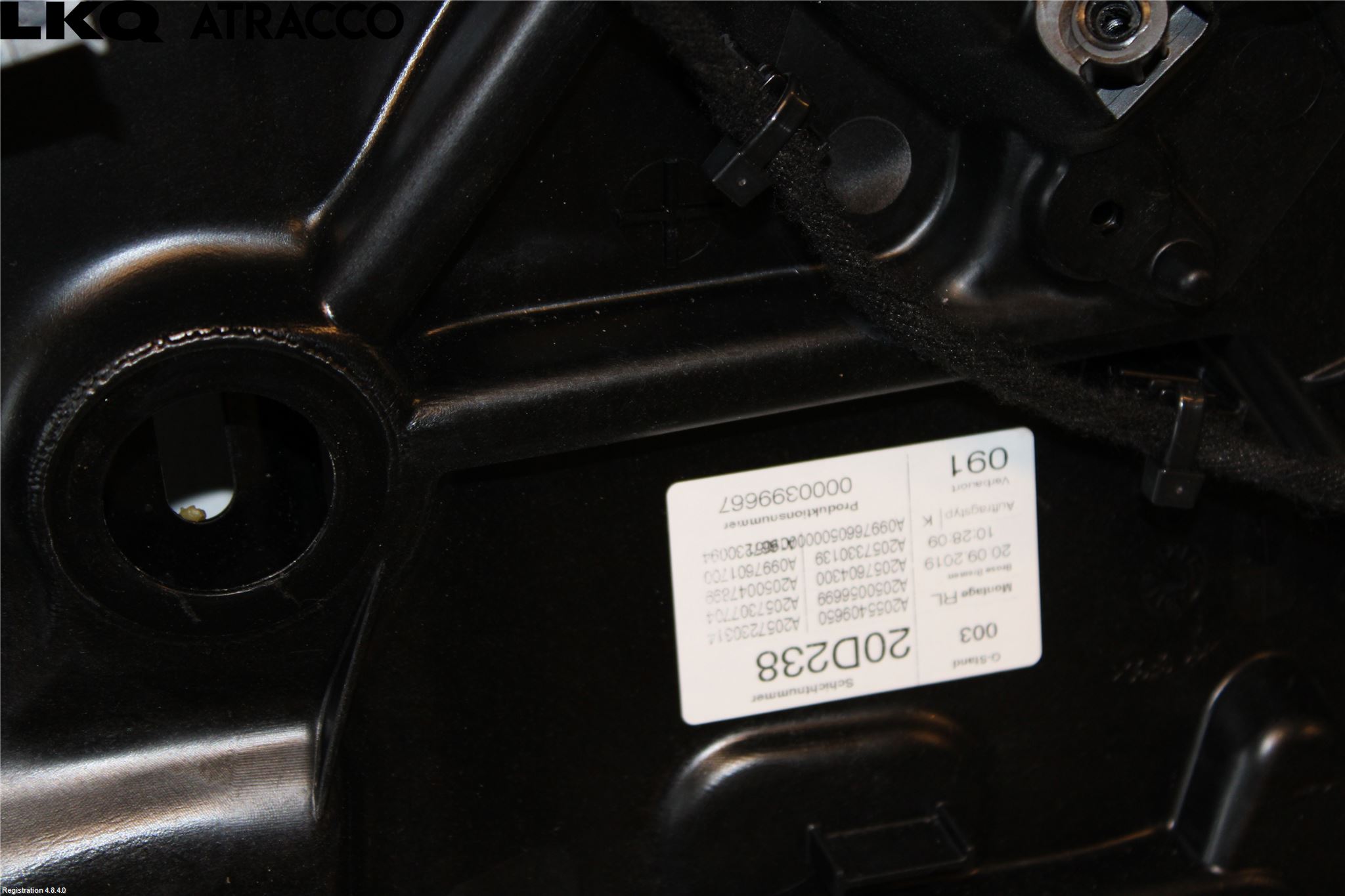 Mercedes-Benz MB C-KLASS (W205) 14-21 Vindusheis El Komp