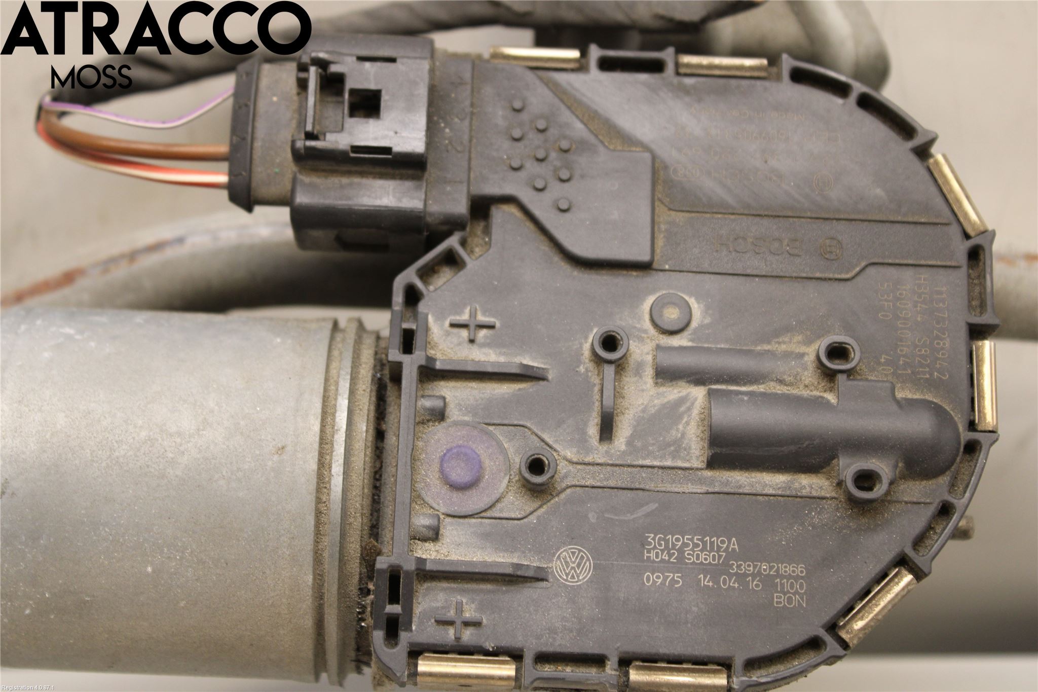 Volkswagen VW PASSAT 15-19 Viskermotor Frontrute