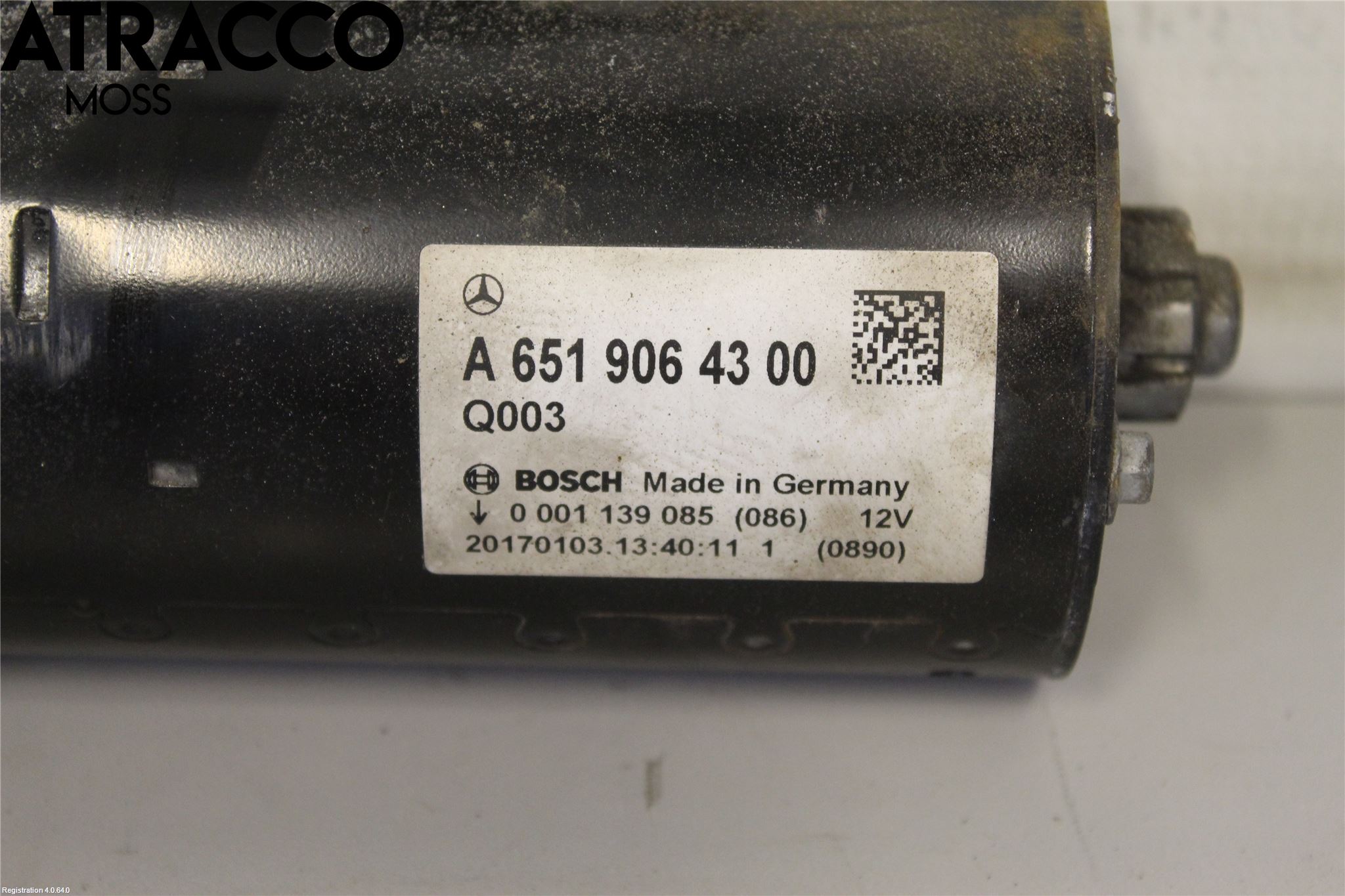 Mercedes-Benz MB VITO/V-KLASS (W640,W447,W448) 14- Startmotor Diesel