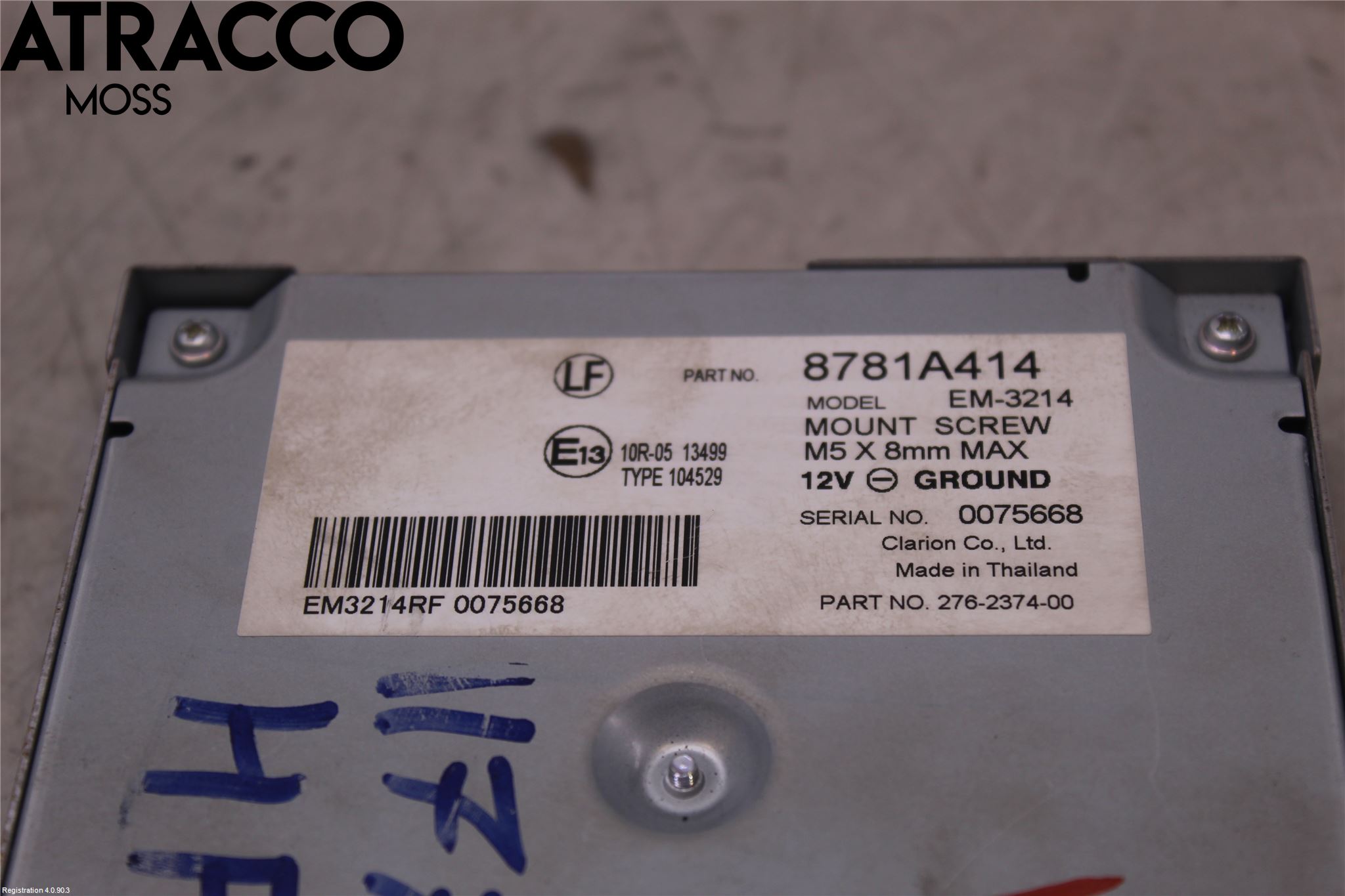 Mitsubishi ECLIPS CROSS Styreenhet Parkering