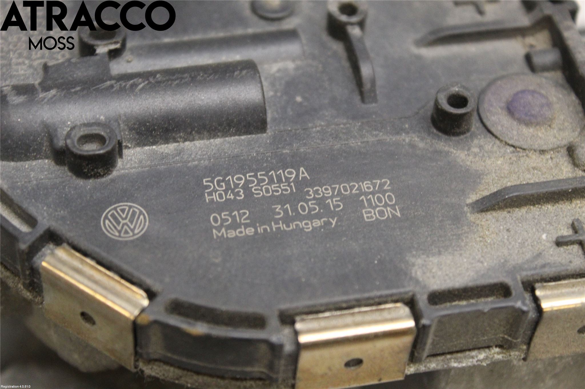 Volkswagen VW GOLF / E-GOLF VII 13-20 Viskermotor Frontrute