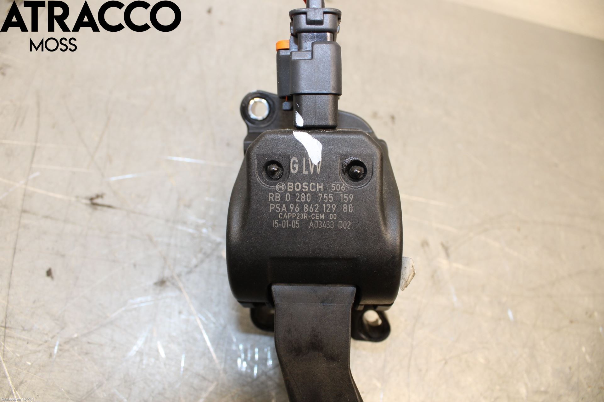 Peugeot 508 11-18 Gasspedal