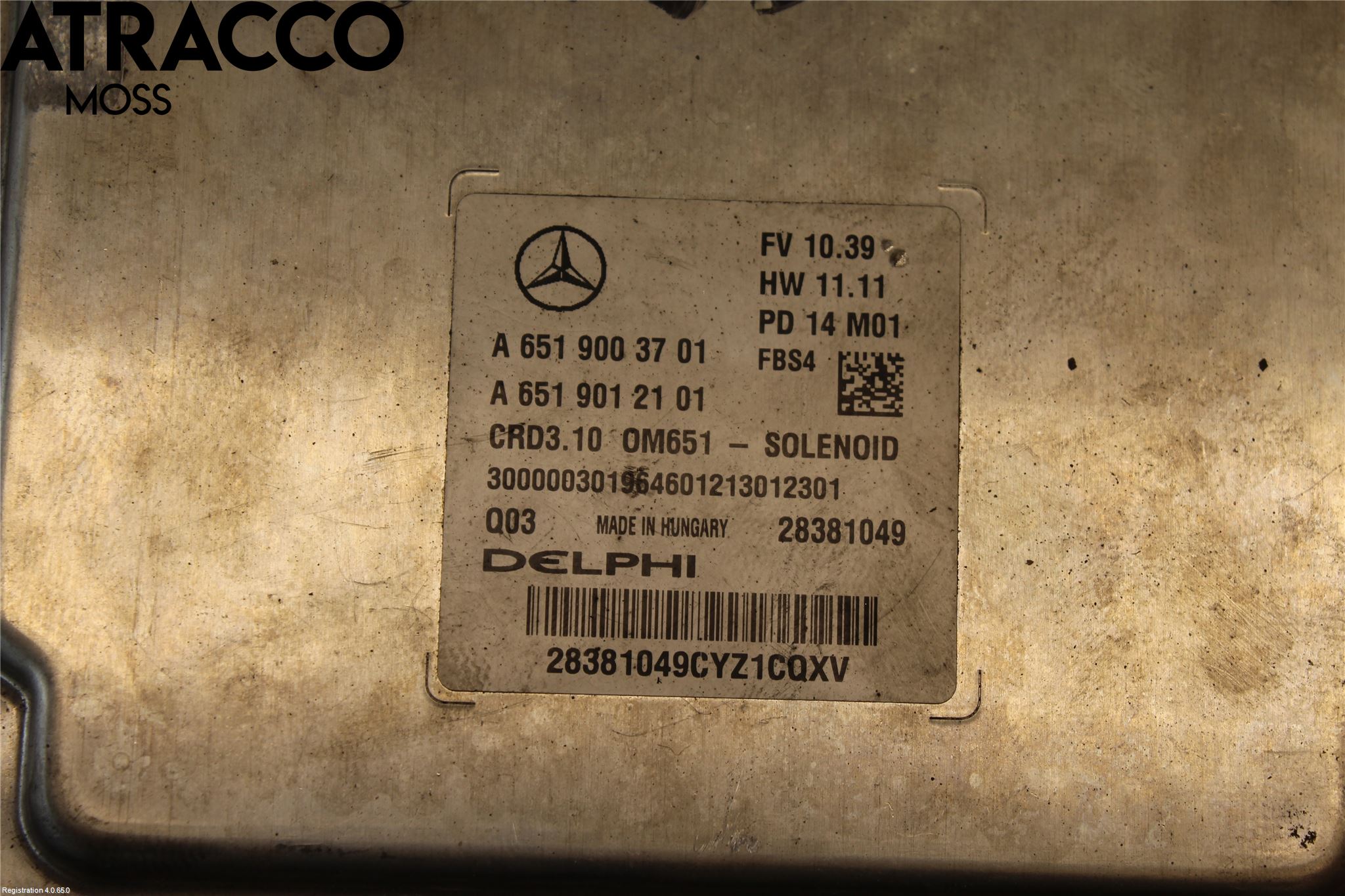 Mercedes-Benz MB E-KLASS (W212) 09-16 Styreenhet Øvrig