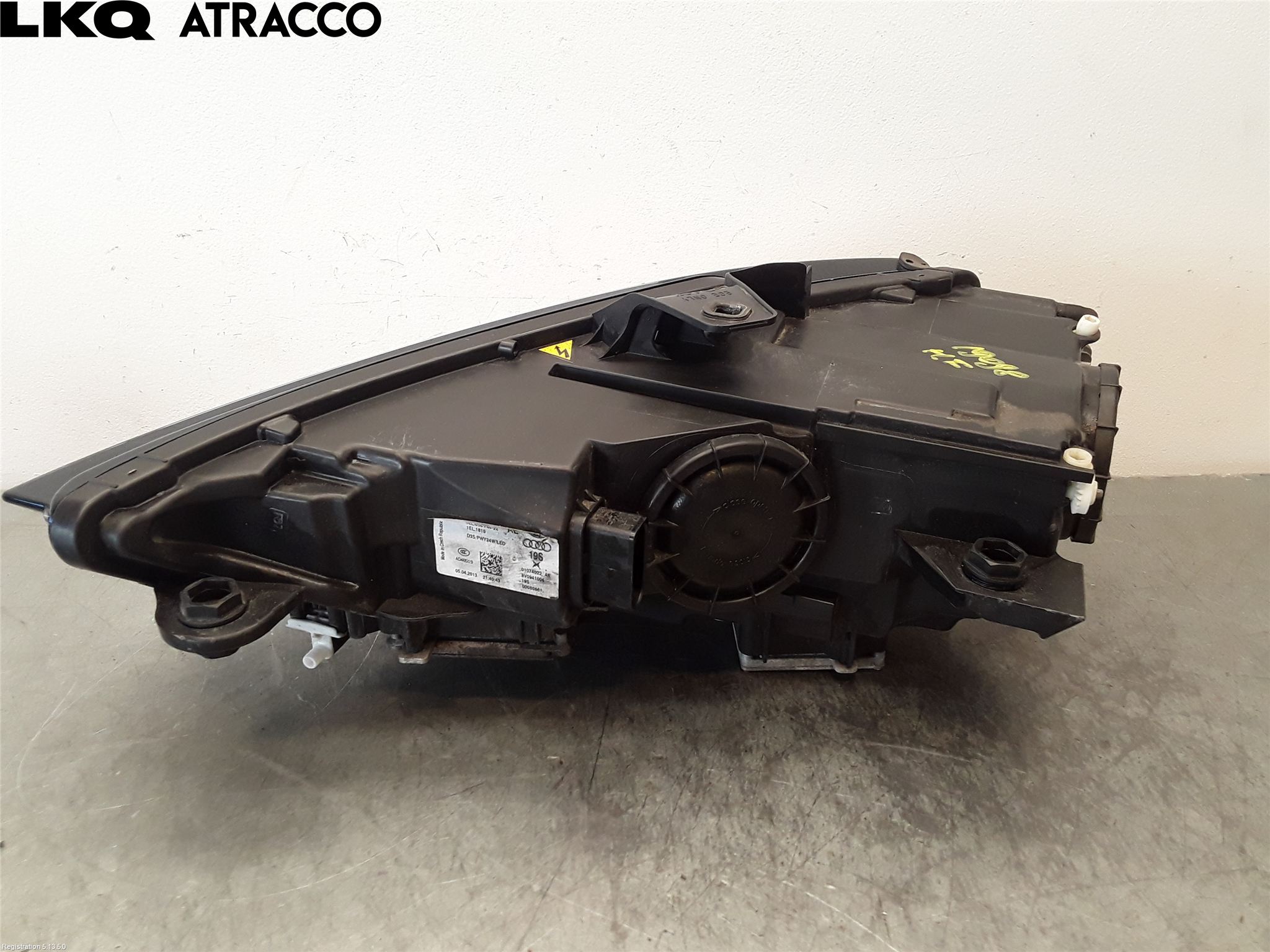 Audi A3/S3 05-13 Frontlykt Høyre