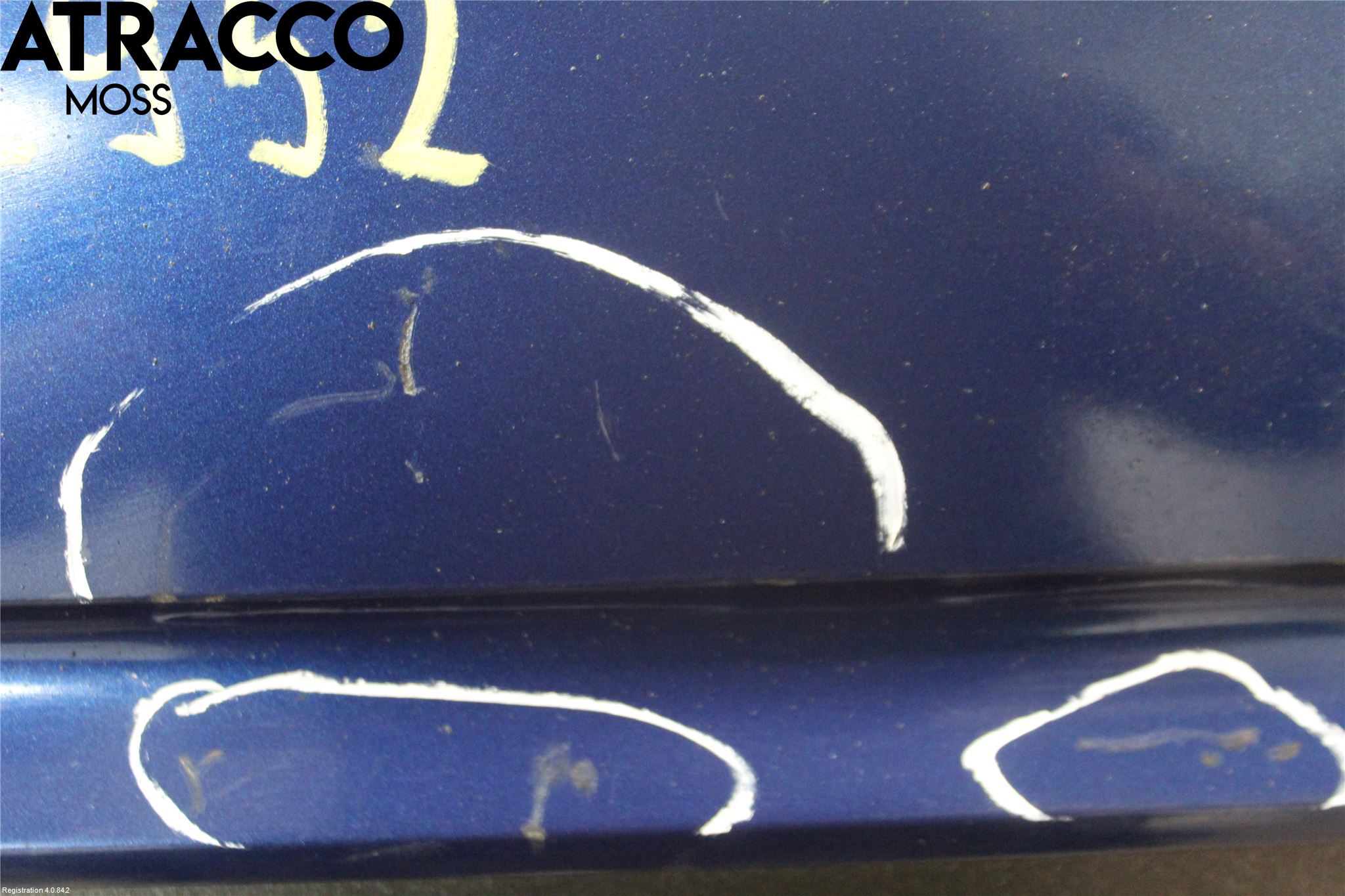 Audi A4 12-15 Støtfanger Bak