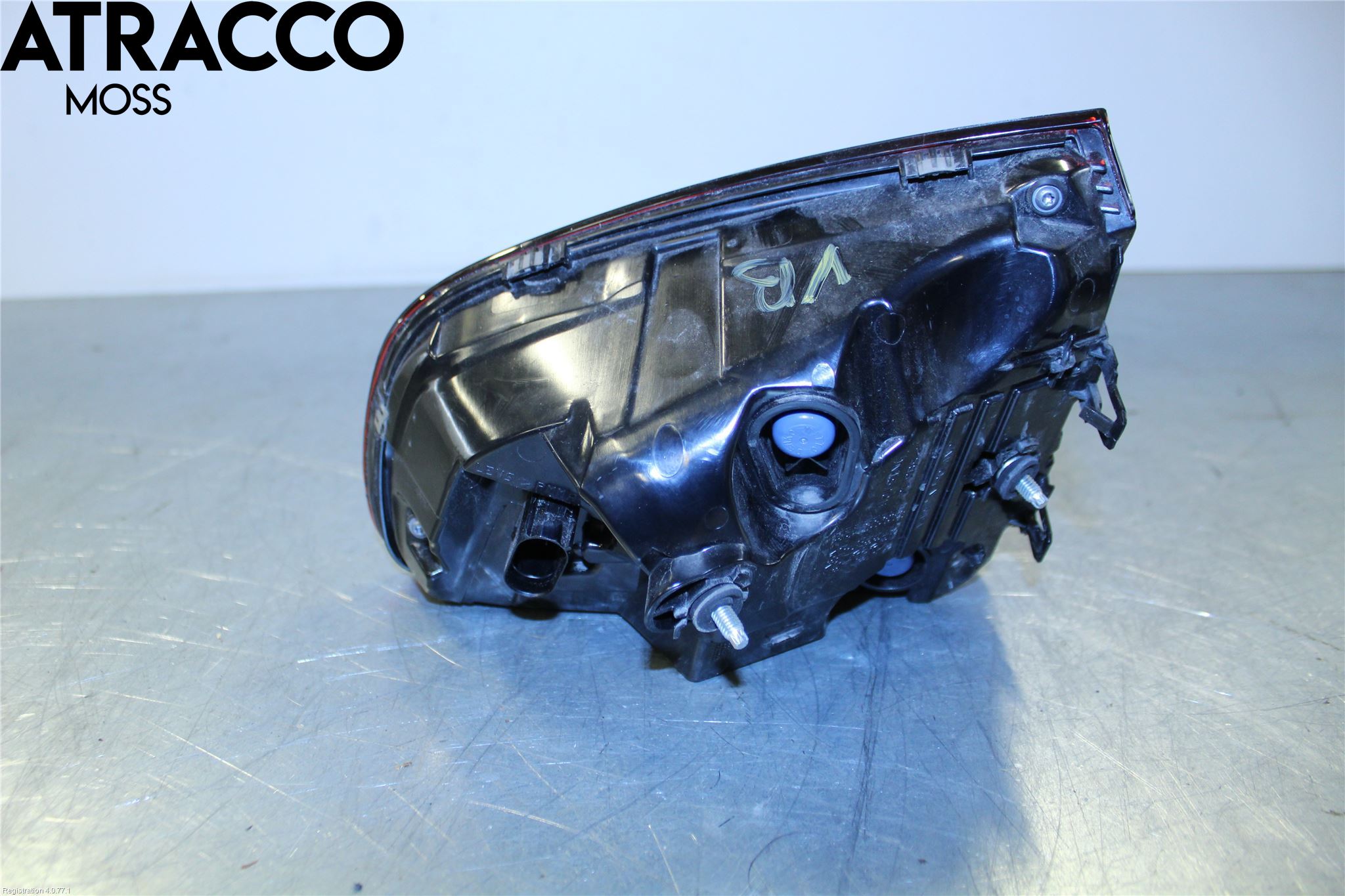 Porsche CAYENNE 03- Baklykt Venstre  På Luke(Indre