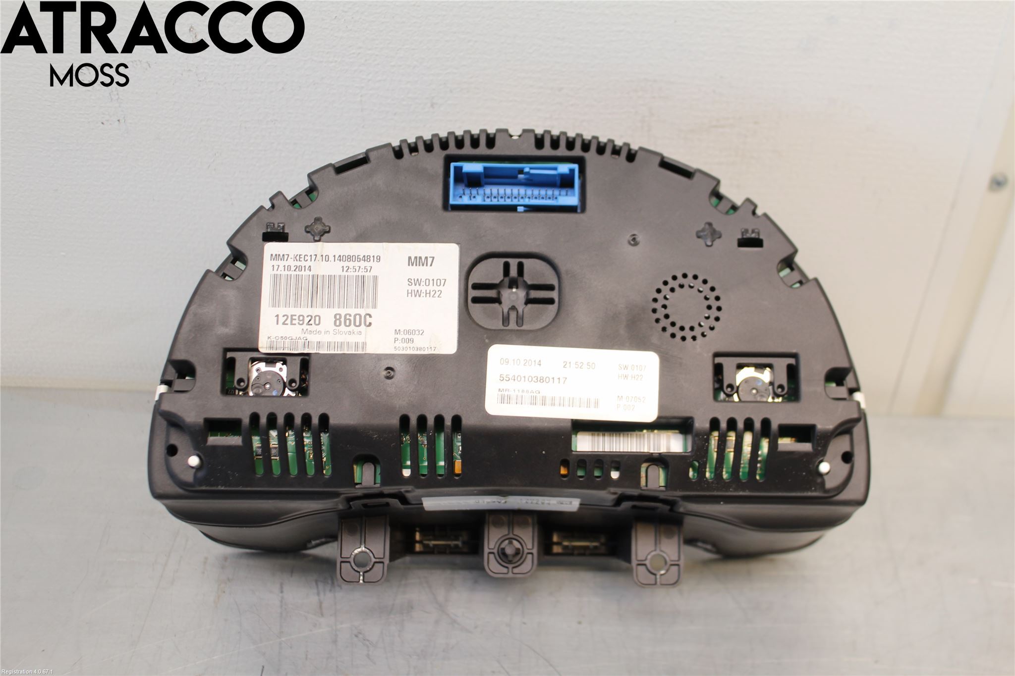 Volkswagen VW UP! / E-UP! Instr Kombinert