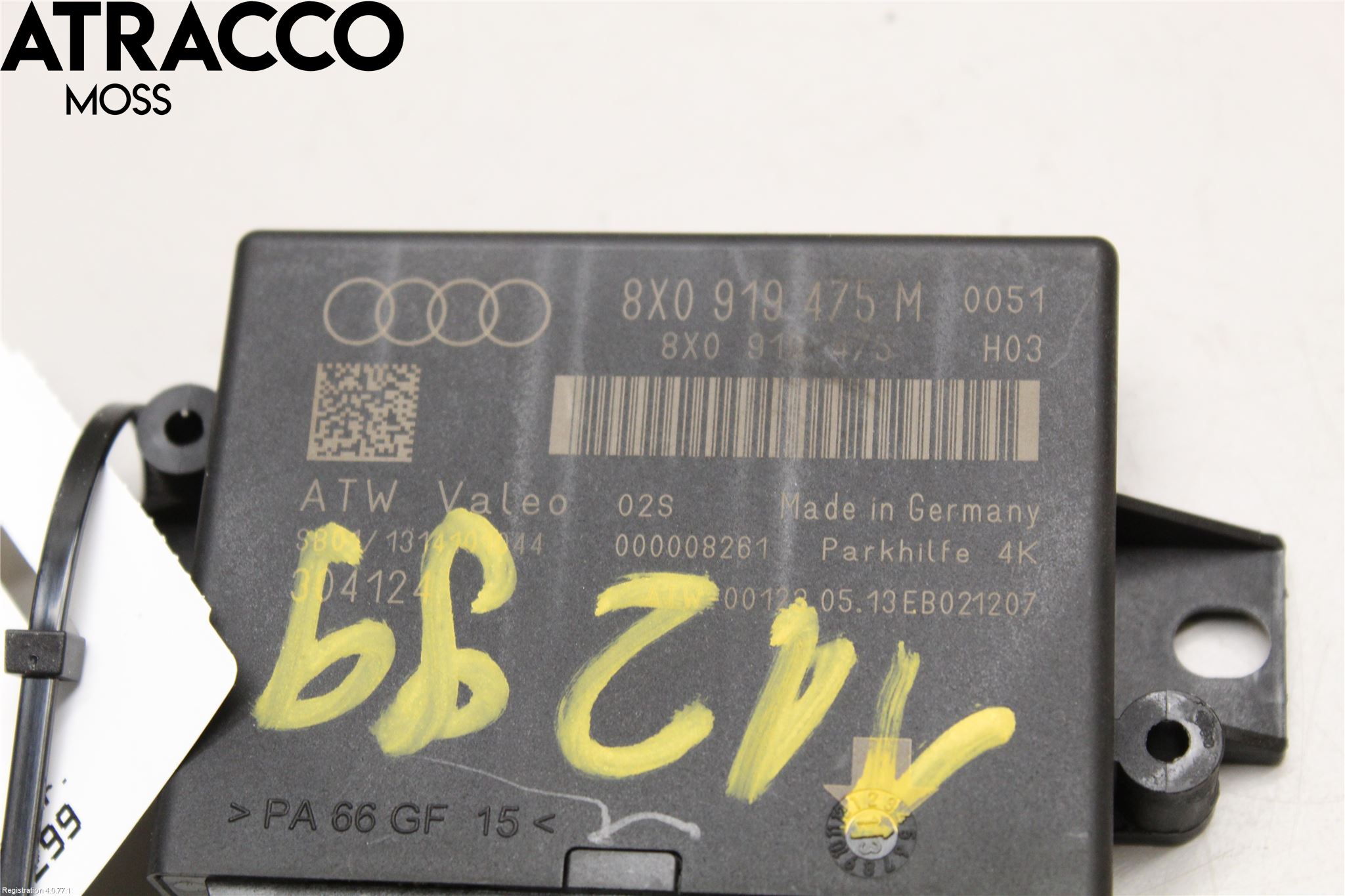 Audi A1/S1 11-18 Styreenhet Parkering