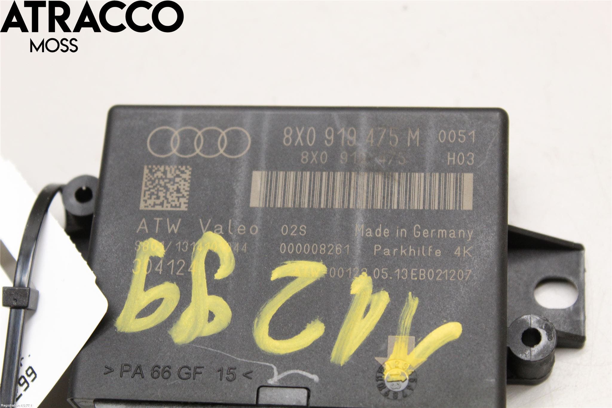 Audi A1/S1 11-18 Styreenhet Parkering