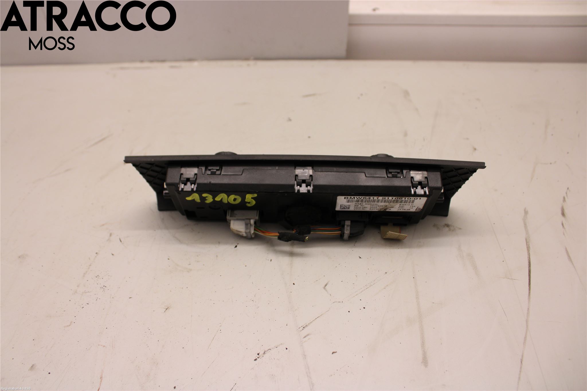 BMW 3 E90/91 SED/TOU 05-12 Varme Ac Betjening-Display