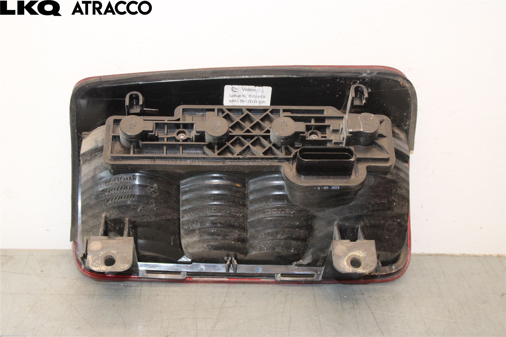 Volkswagen VW CADDY 11-15 Baklykt Venstre