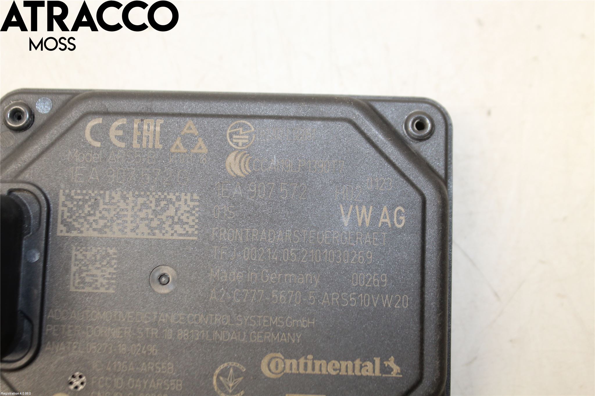 Volkswagen VW ID.4 21- Sensor Kollisjonsbeskyttelse