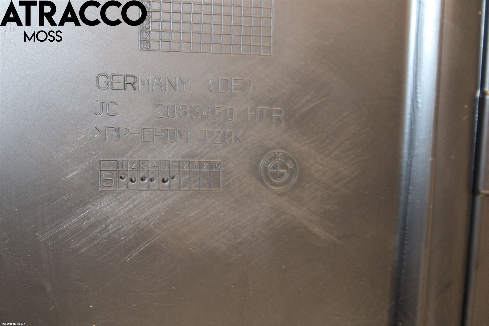 BMW 3 F30/F31/F80 12-19 Innr Dørtrekk Høyre