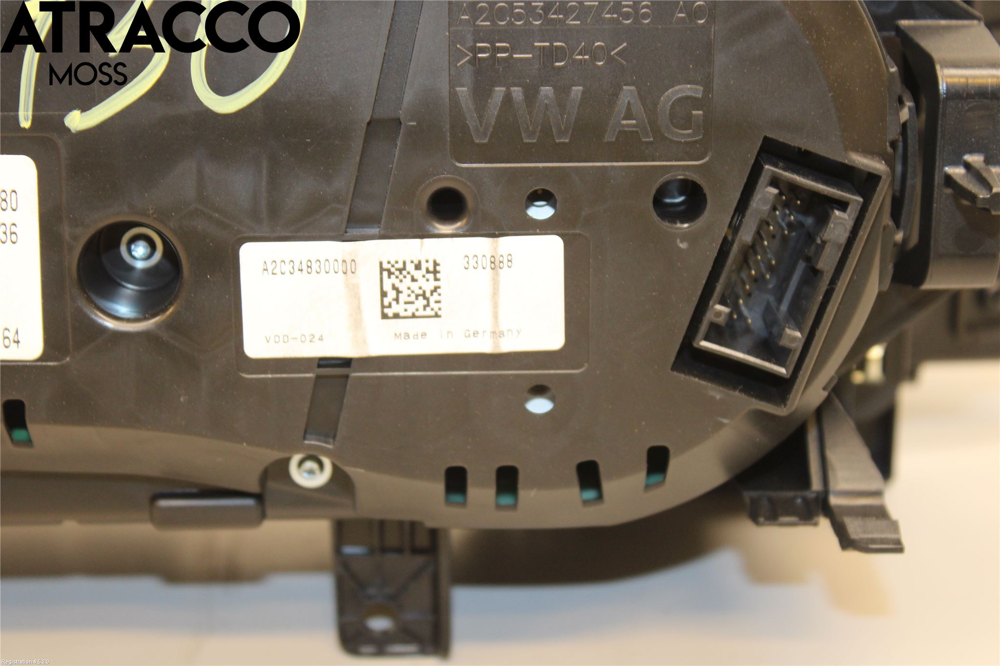 Volkswagen VW GOLF / E-GOLF VII 13-20 Instr Kombinert