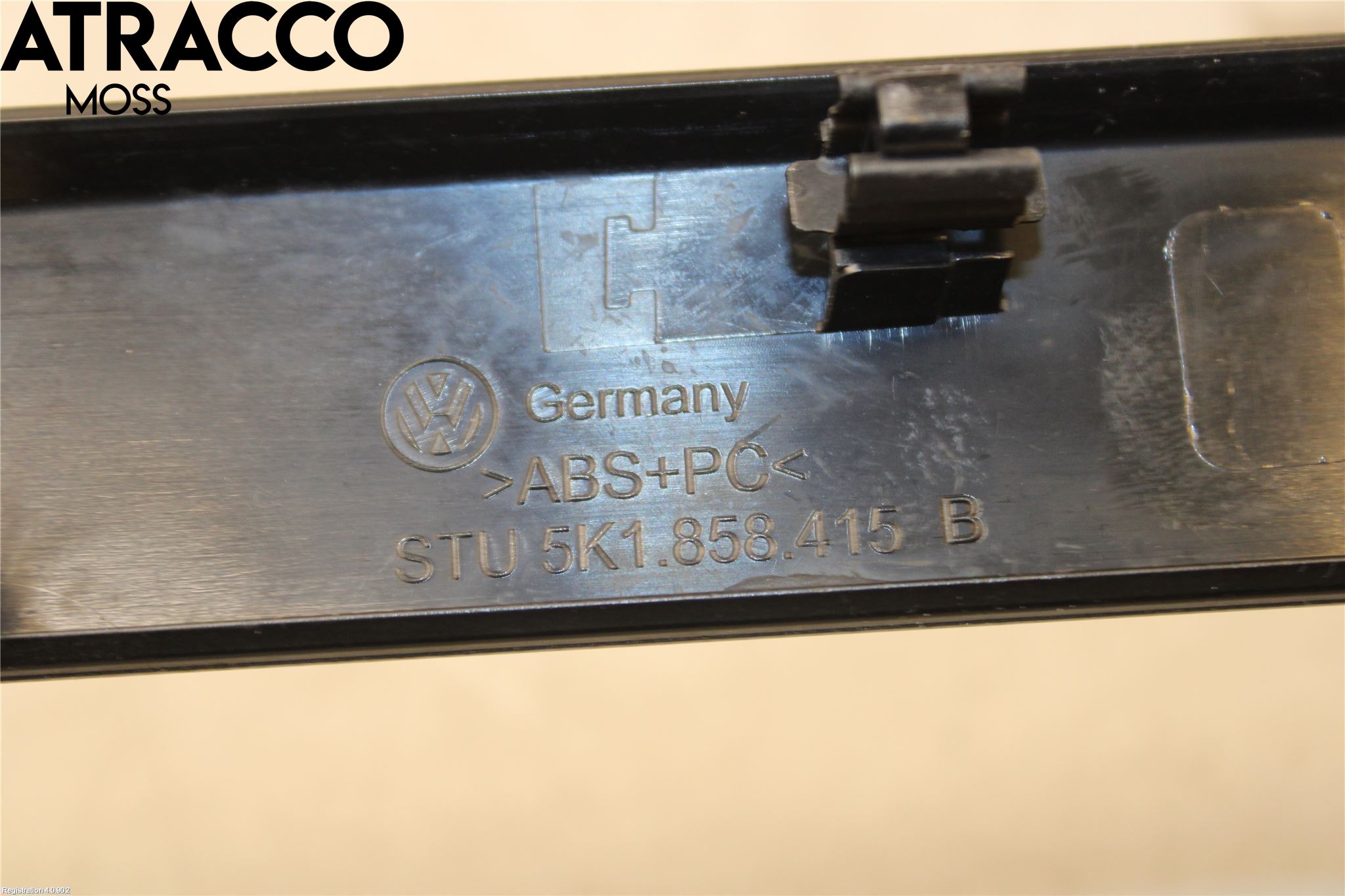 Volkswagen VW GOLF VI 09-13 Innr Dekor Instrbord