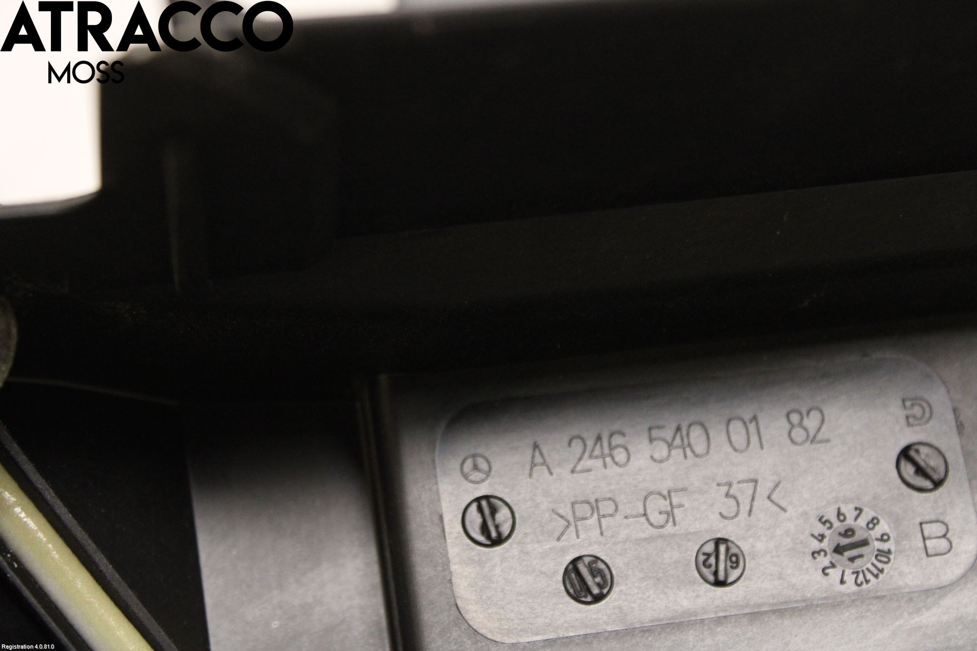 Mercedes-Benz MB B-KLASS (W246/W242) 12-19 Mellomaksel Feste-Travers