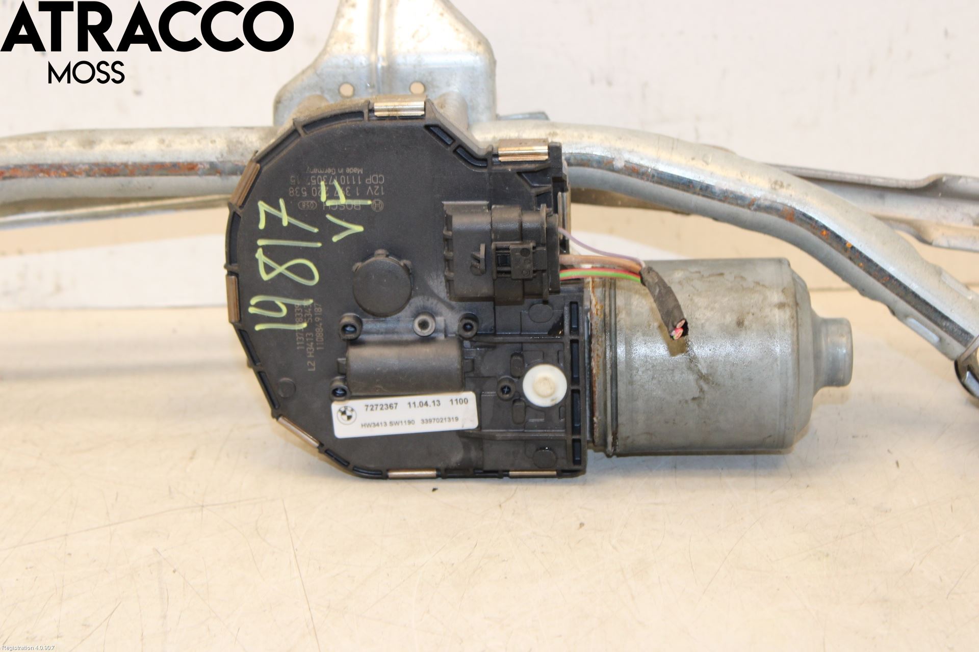 BMW 5 F10/F11/F18 09-17 Viskermotor Frontrute