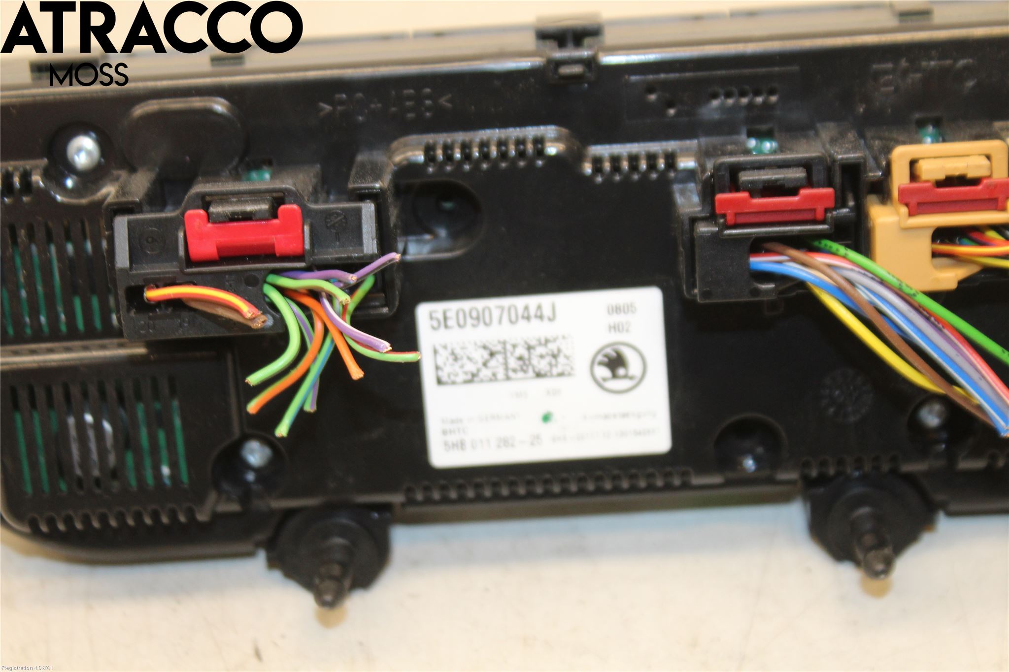 Skoda OCTAVIA (5E) 13-20 Varme Ac Betjening-Display