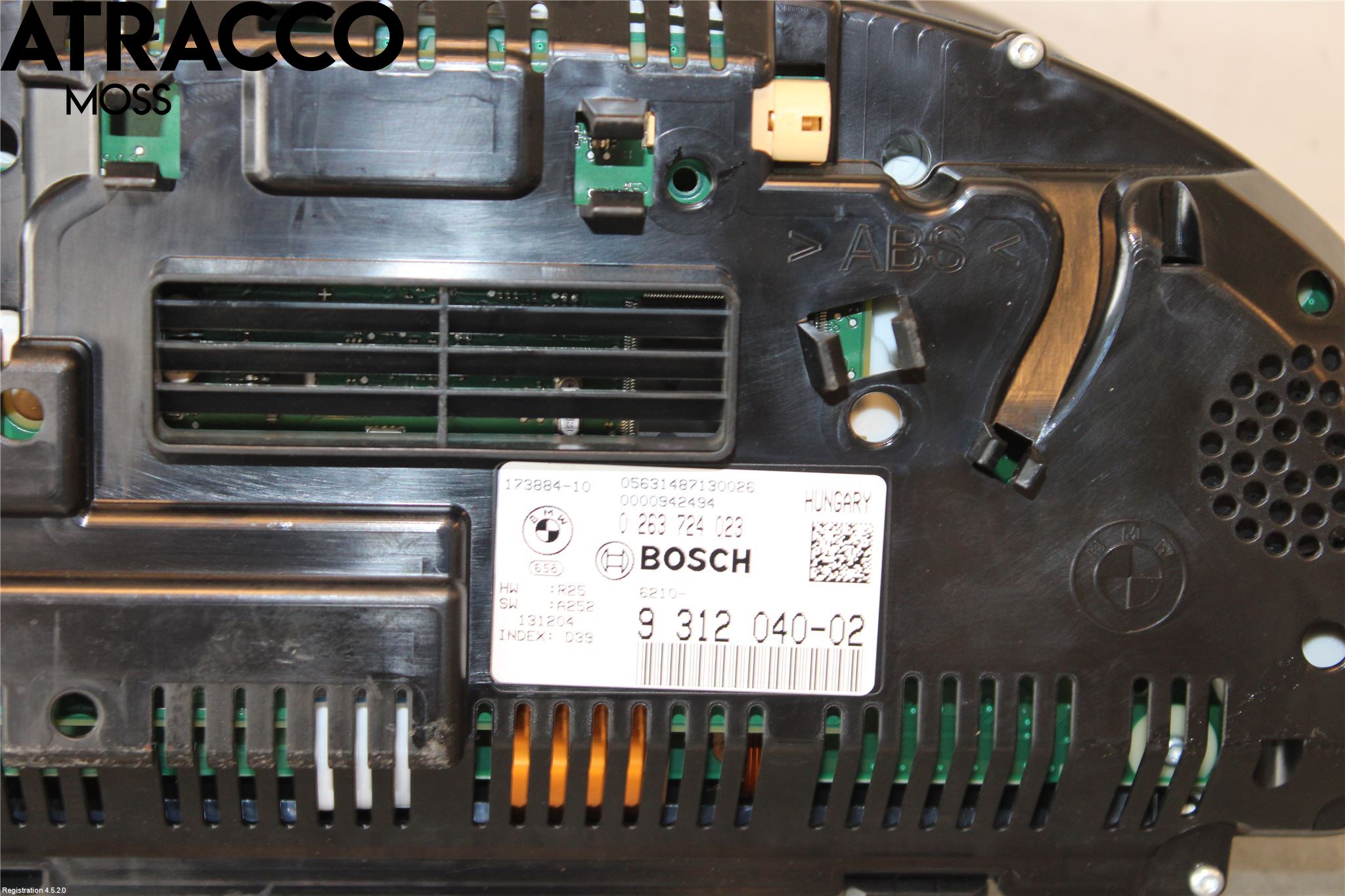 BMW 5 F10/F11/F18 09-17 Instr Kombinert