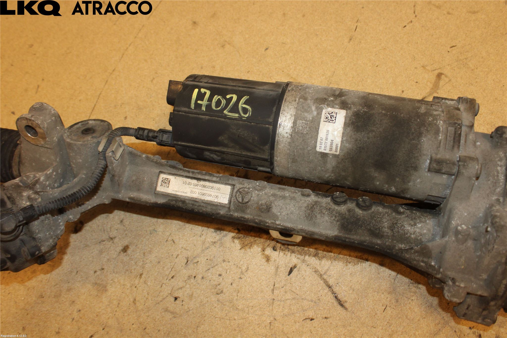 Mercedes-Benz MB SPRINTER (W907/W910) 19- Servo Snekke - Tannstang