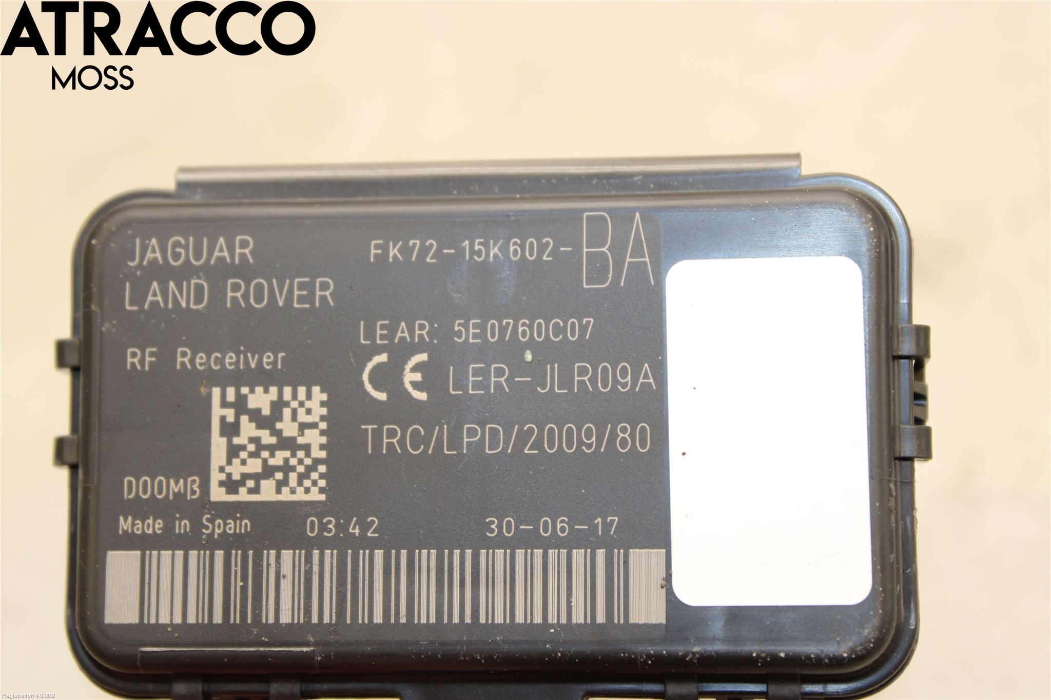 Jaguar F-PACE Stereo Antenne Radio-Tv