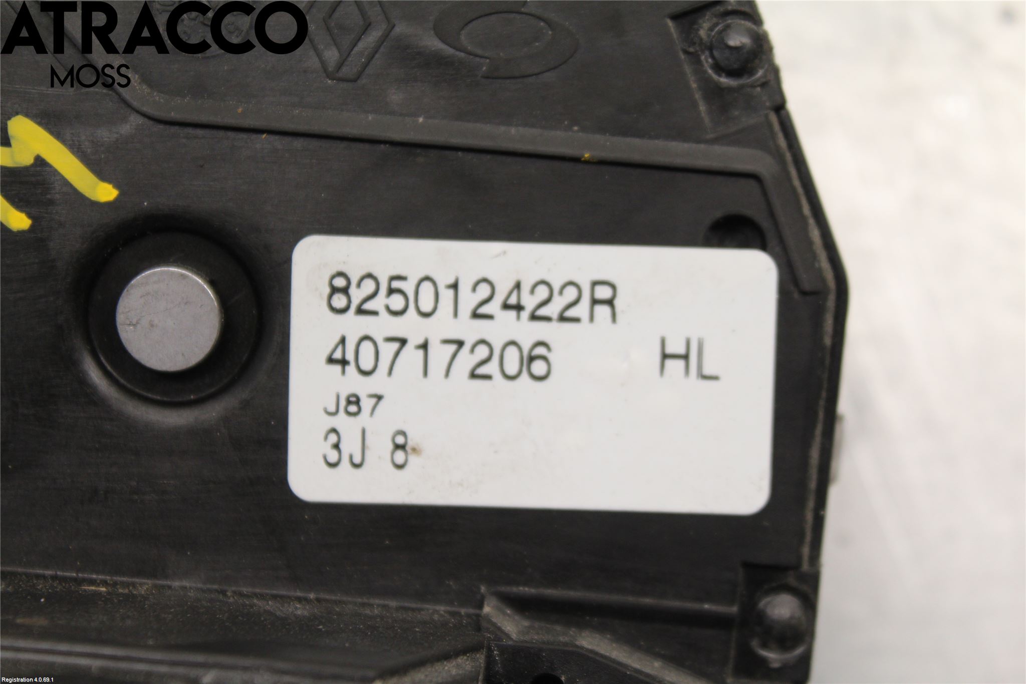 Renault CAPTUR 13-19 Dørlås - Låsekasse