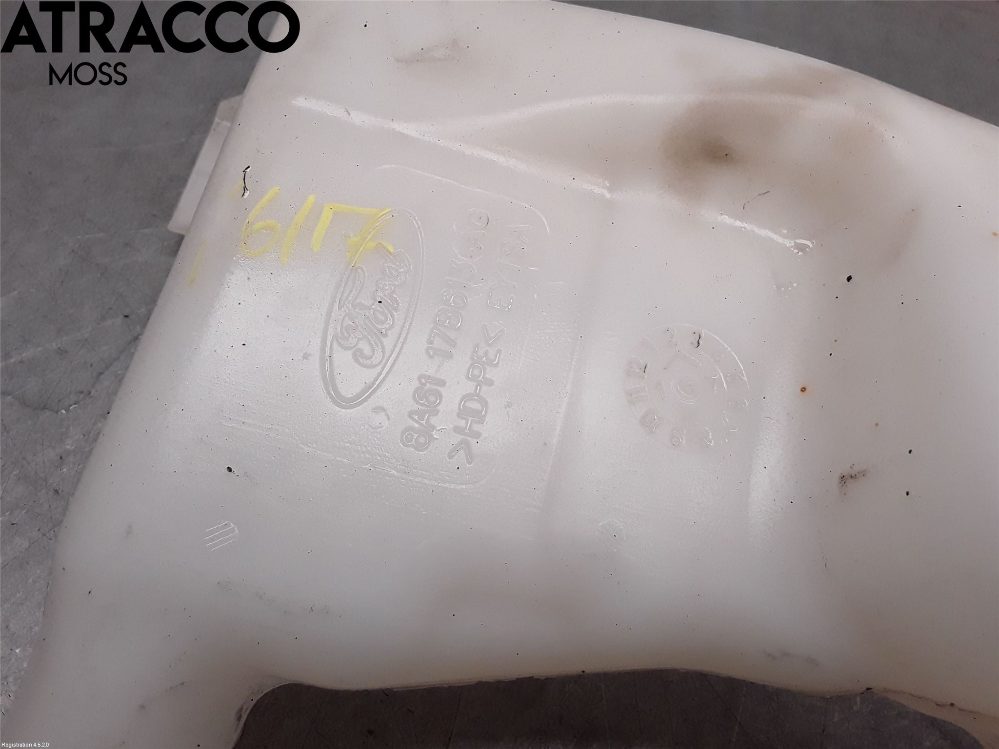 Ford FIESTA 13-17 Spylerbeholder Frontrute