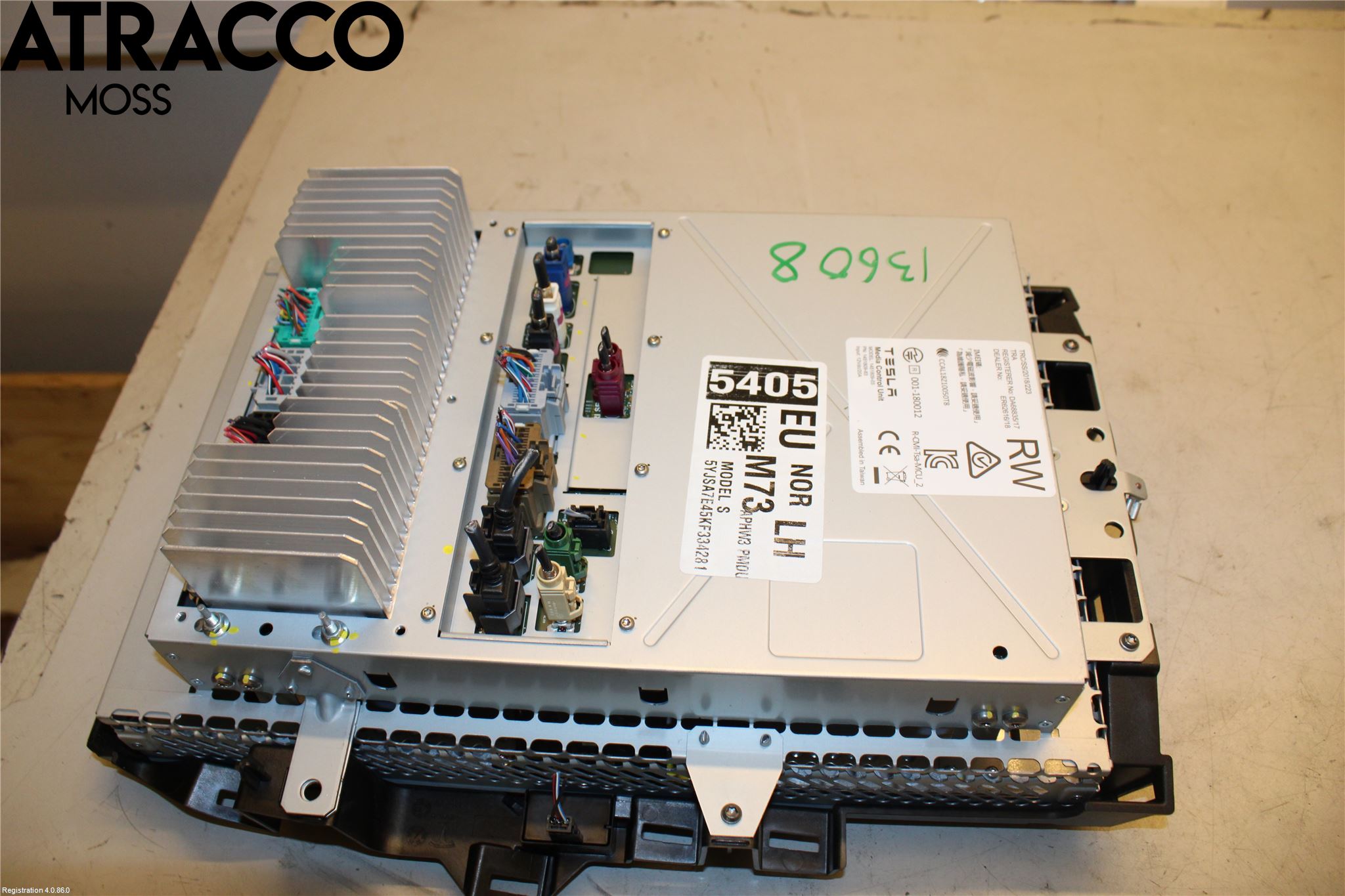 Tesla MODEL S 13- Multifunktionsdisplay