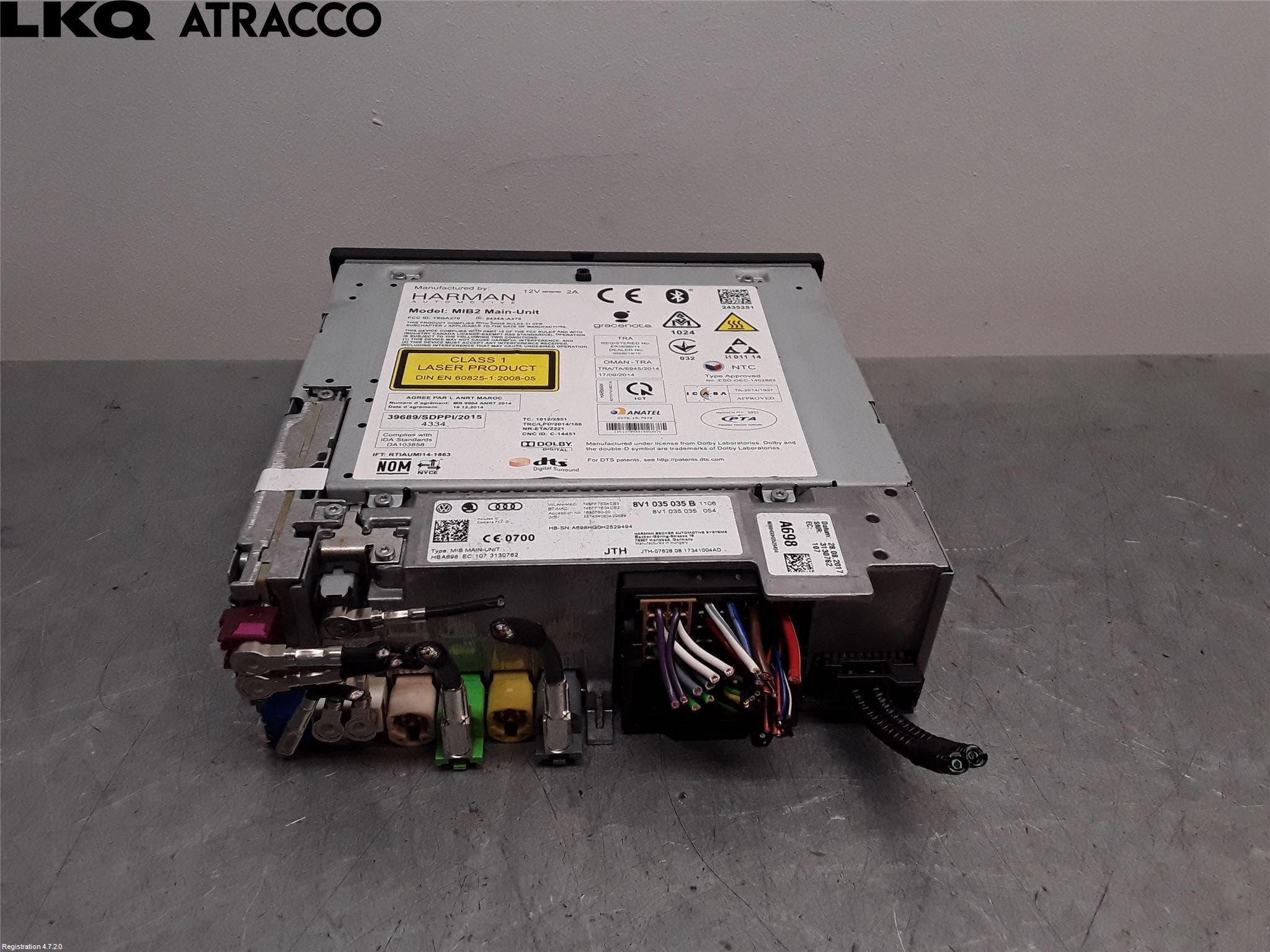 Audi A3/S3 8V 13-20 Stereo Radio