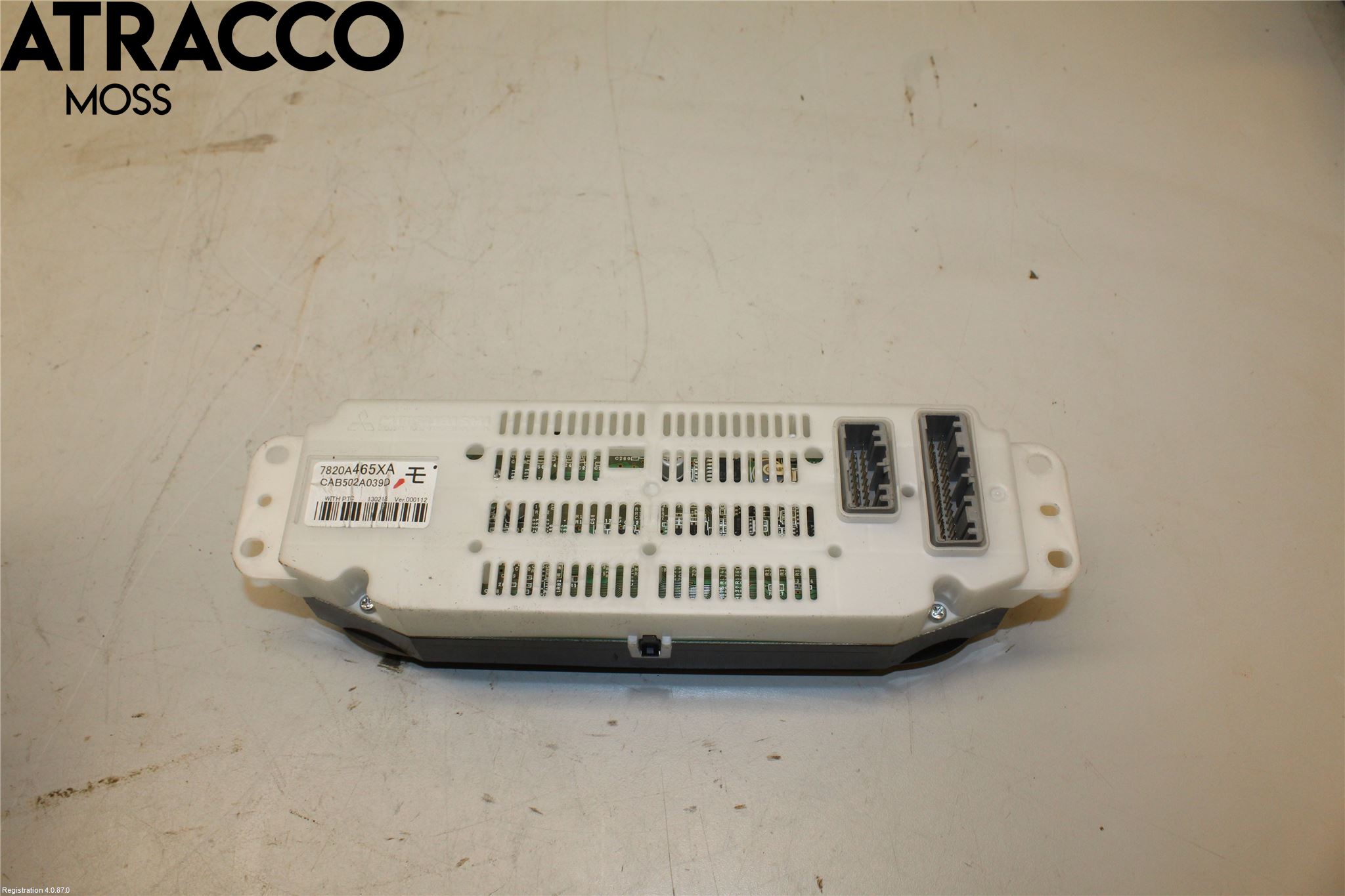 Mitsubishi OUTLANDER 13-21 Varme Ac Betjening-Display