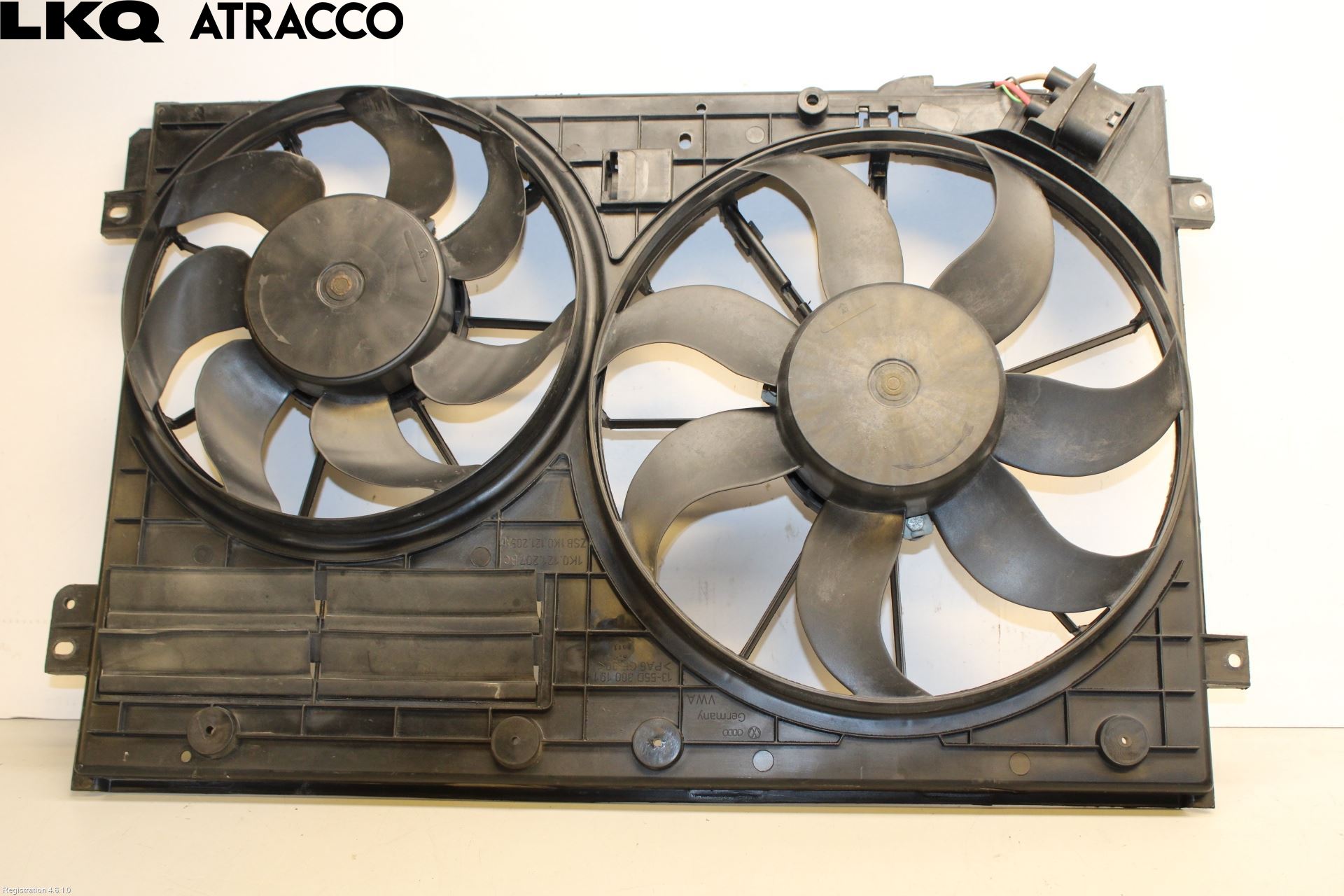 Volkswagen VW GOLF / E-GOLF VII 13-20 Kjølevifte Elektrisk