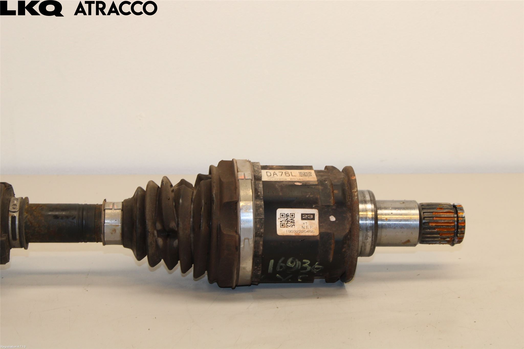 Toyota RAV4 19- Drivaksel Foran Kompl Venstre