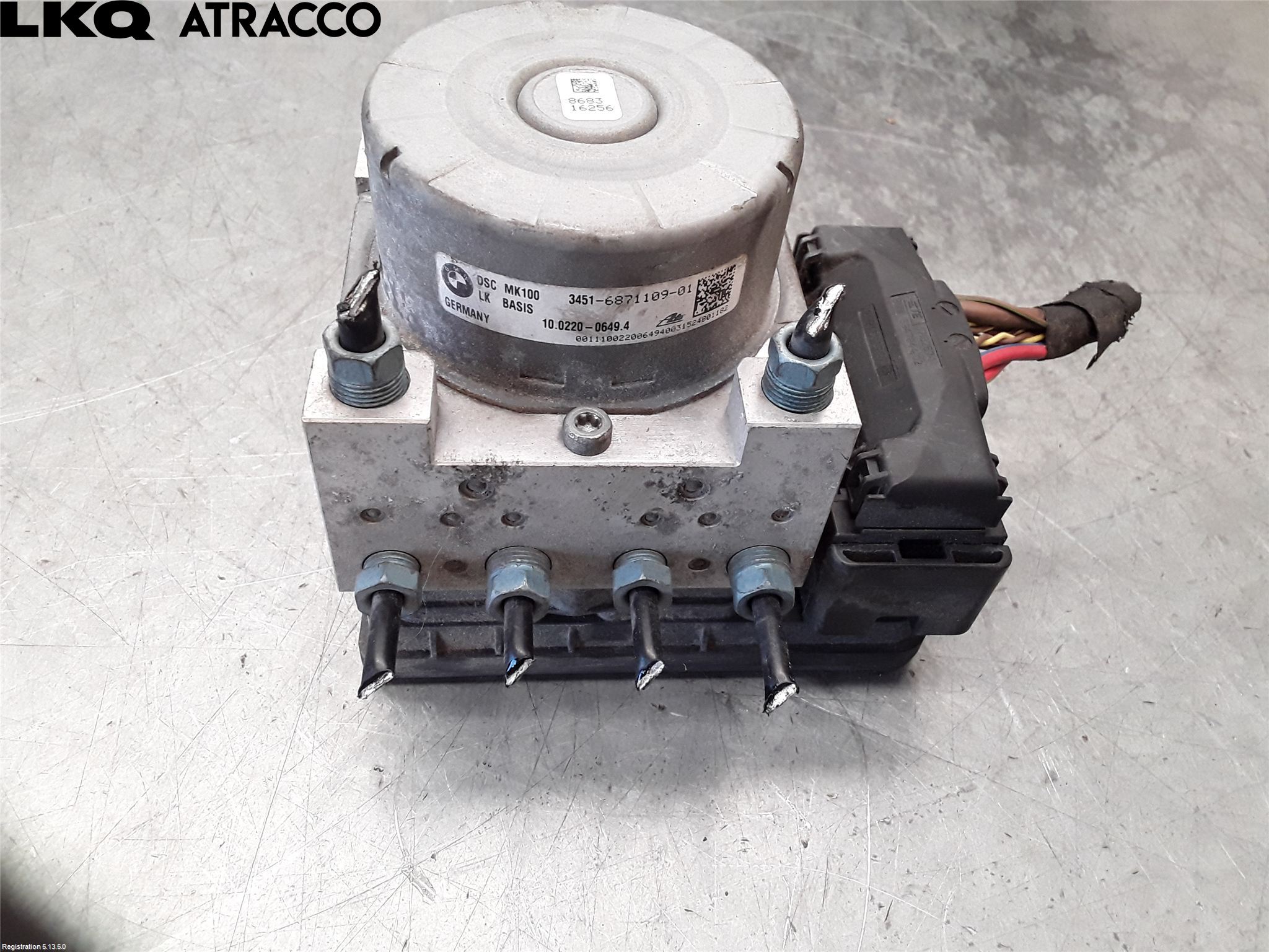 BMW 3 F30/F31/F80 12-19 Abs Hydraulikkaggregat