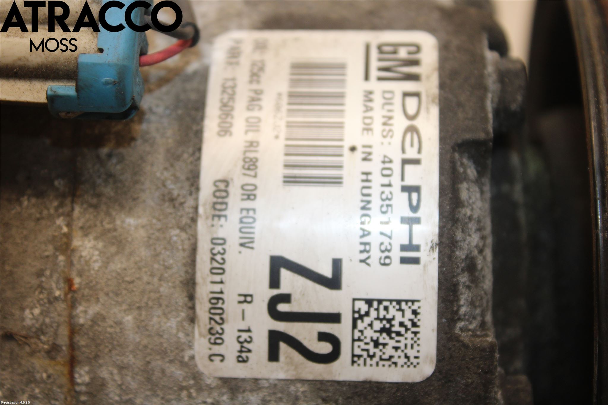 Opel MERIVA B 10-17 Varme Ac Kompressor