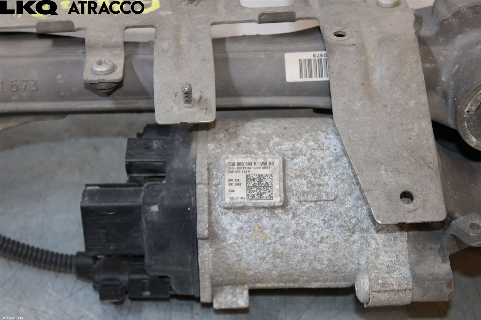 Volkswagen VW GOLF / E-GOLF VII 13-20 Servo Snekke - Tannstang