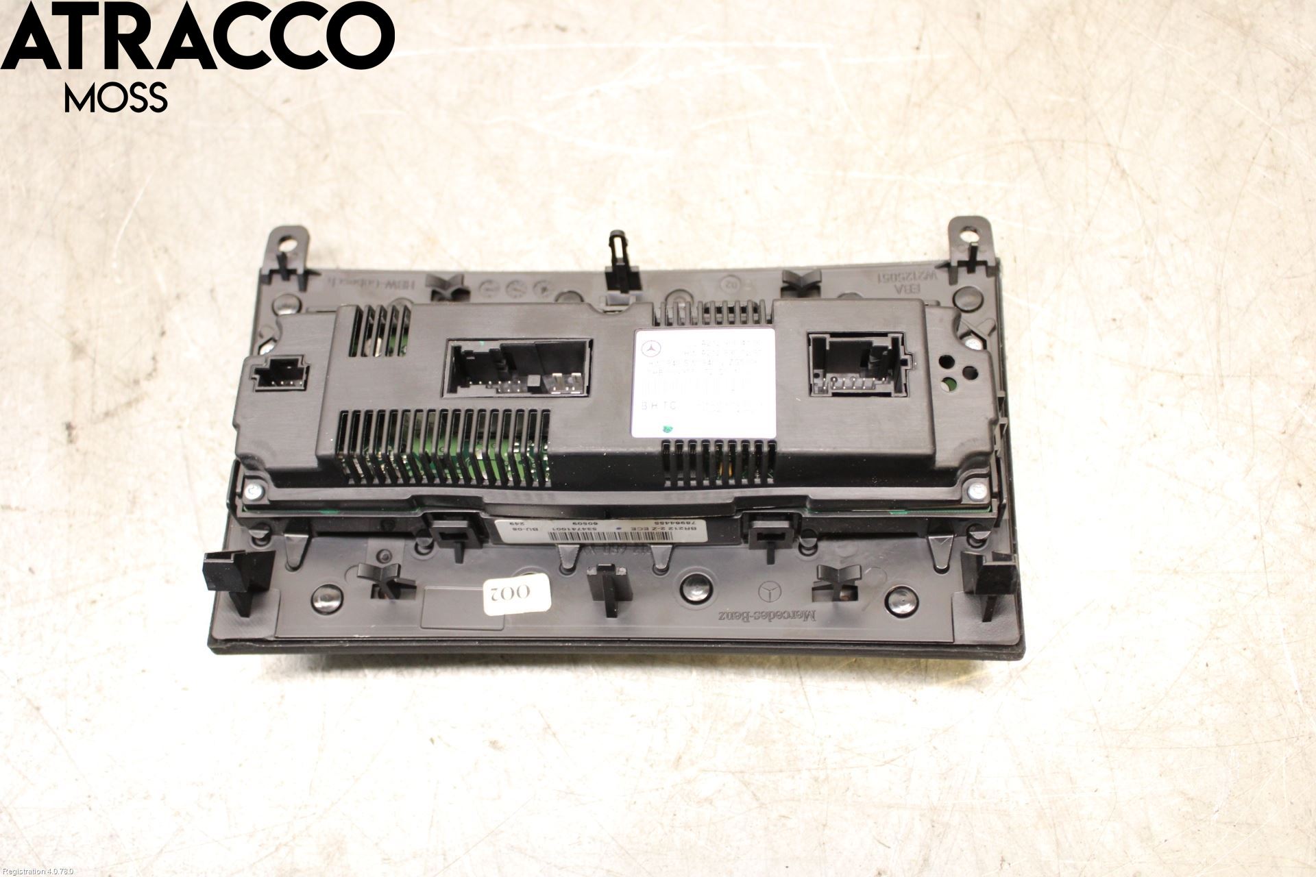 Mercedes-Benz MB E-KLASS (W212) 09-16 Varme Ac Betjening-Display