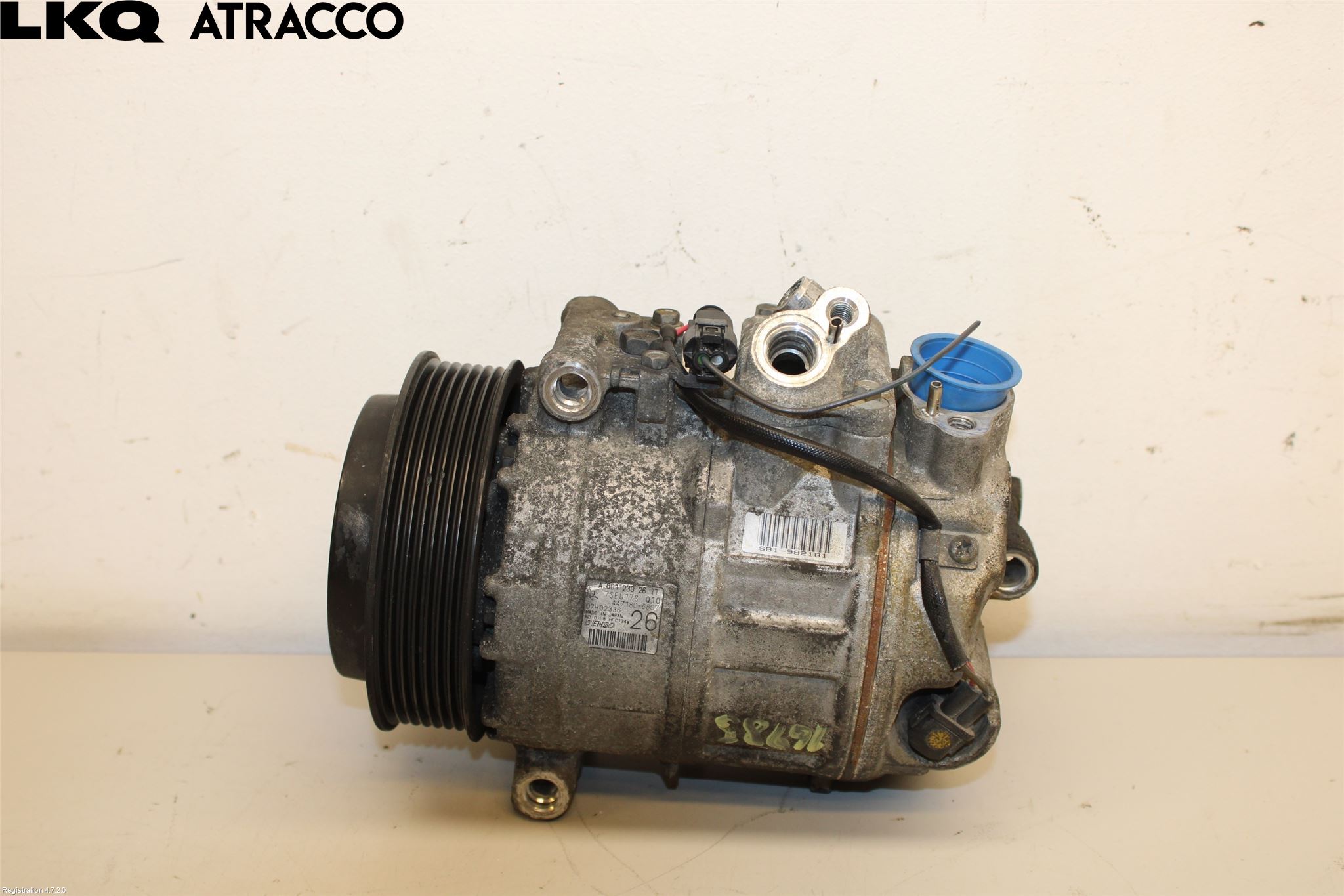 Mercedes-Benz MB E-KLASS (W211) 02-09 Varme Ac Kompressor