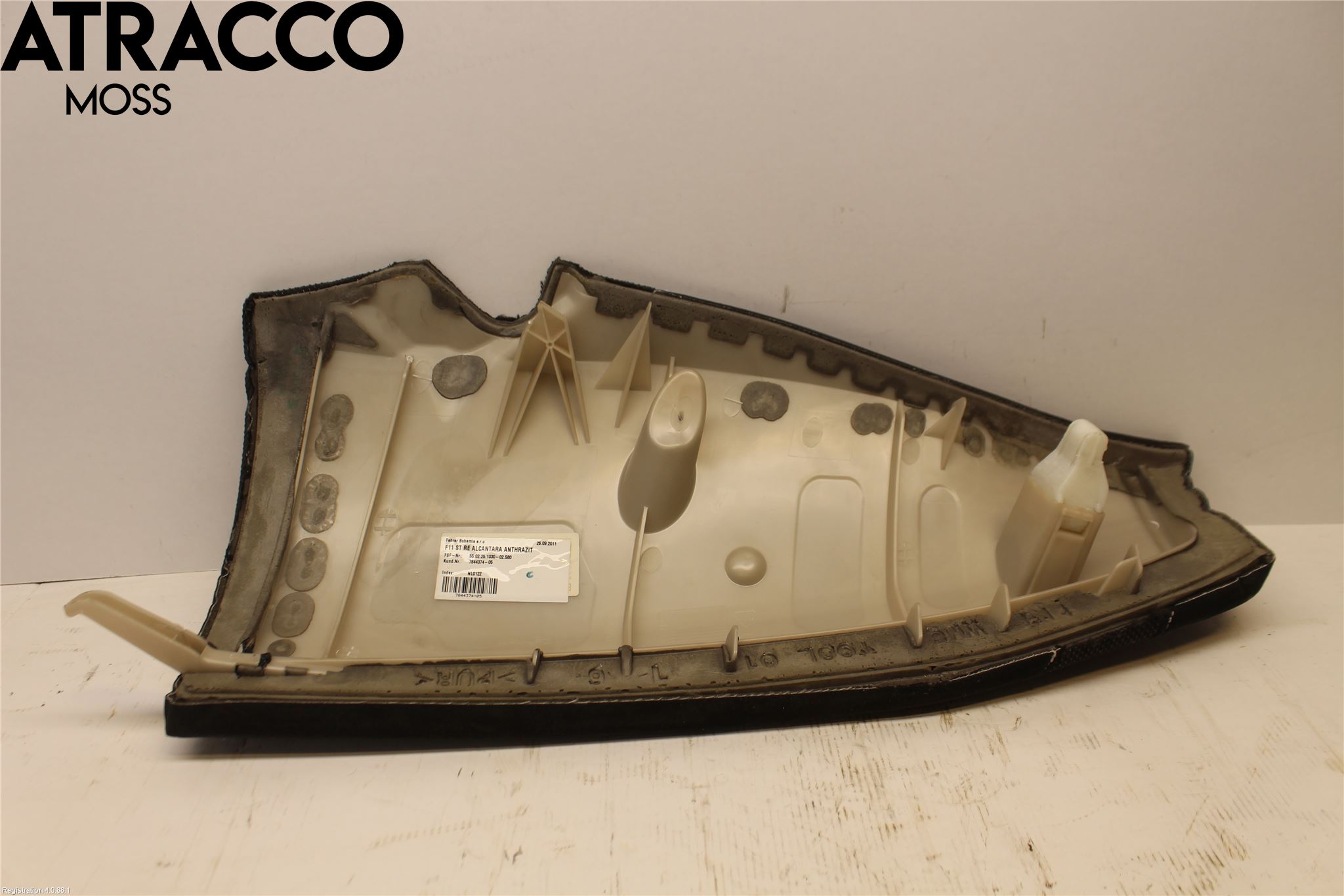 BMW 5 F10/F11/F18 09-17 Innredning Sidedel Baksete